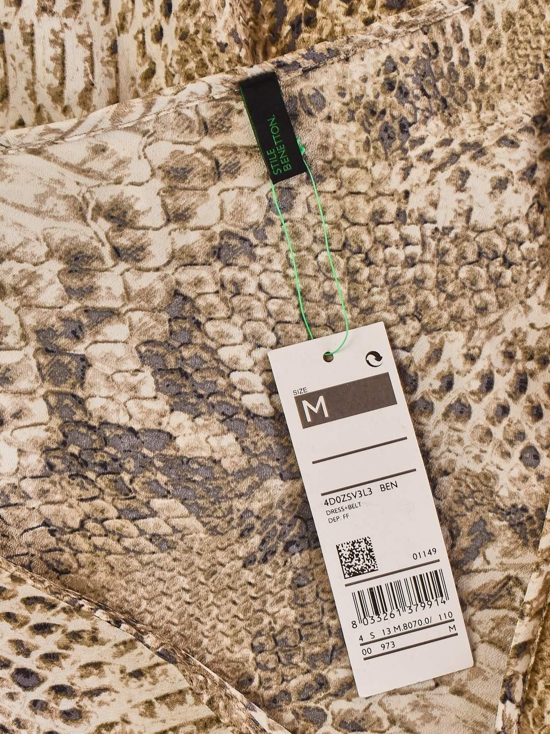 United Colors of Benetton Kjole - M / Beige / Kvinde - SassyLAB Secondhand