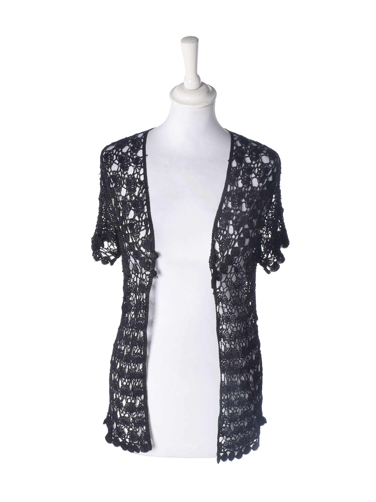 UNITS Apparel Cardigan - M / Sort / Kvinde - SassyLAB Secondhand