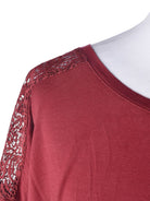 Units Collection Bluse - M / Bordeaux / Kvinde - SassyLAB Secondhand
