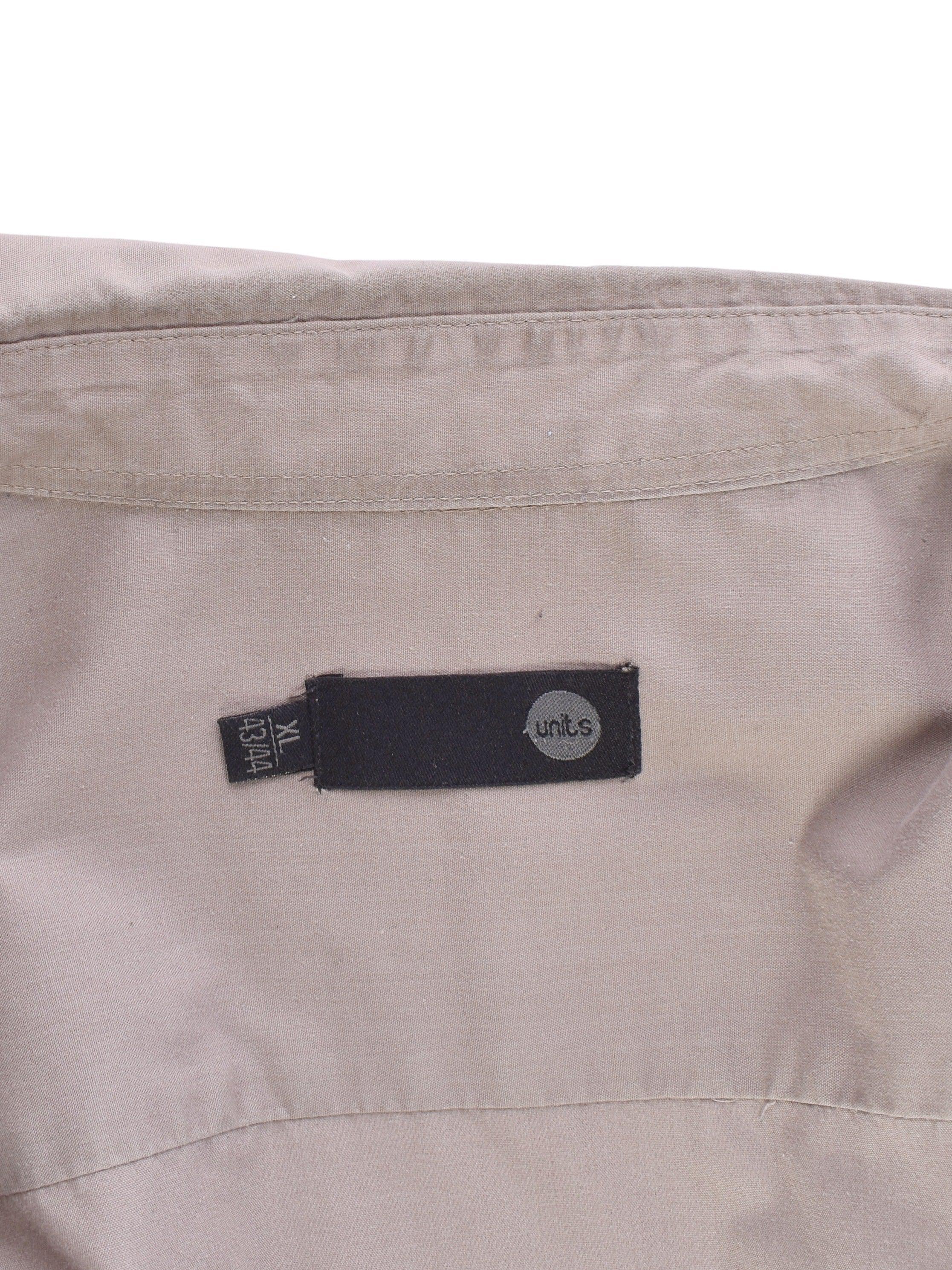 Units Skjorte - XL / Grøn / Mand - SassyLAB Secondhand