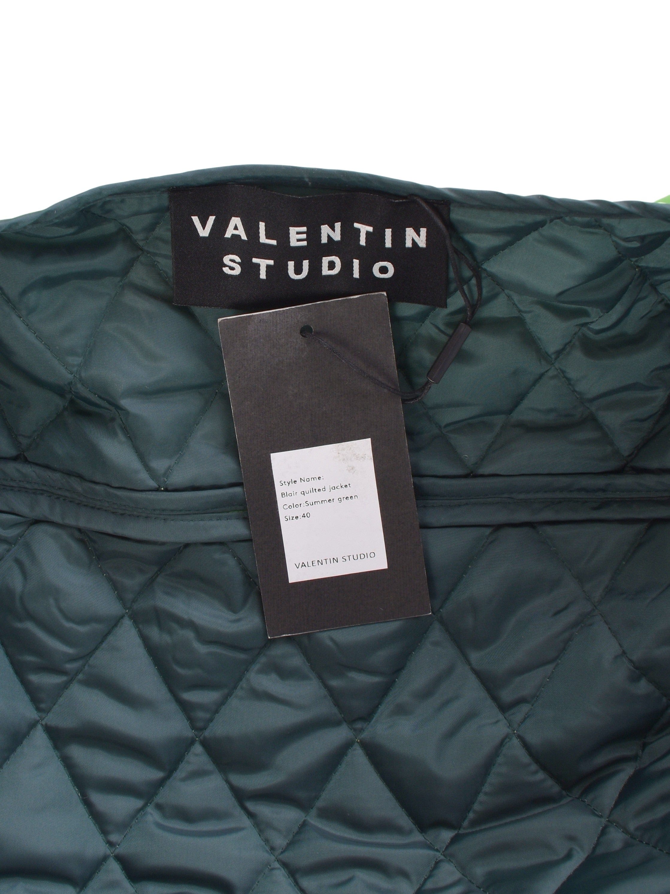 Valentin Studio Jakke - 40 / Grøn / Kvinde - SassyLAB Secondhand