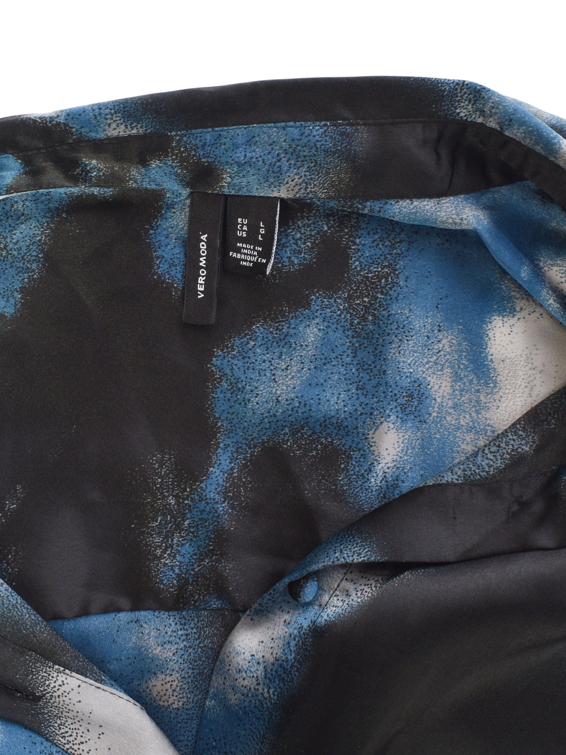 Vero Moda Bluse - L / Sort / Kvinde - SassyLAB Secondhand