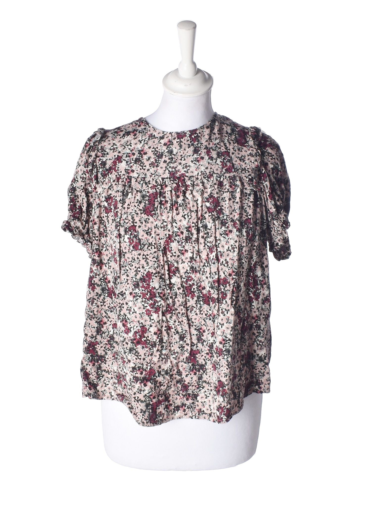 Vero Moda Bluse - M / Blomstret / Kvinde - SassyLAB Secondhand