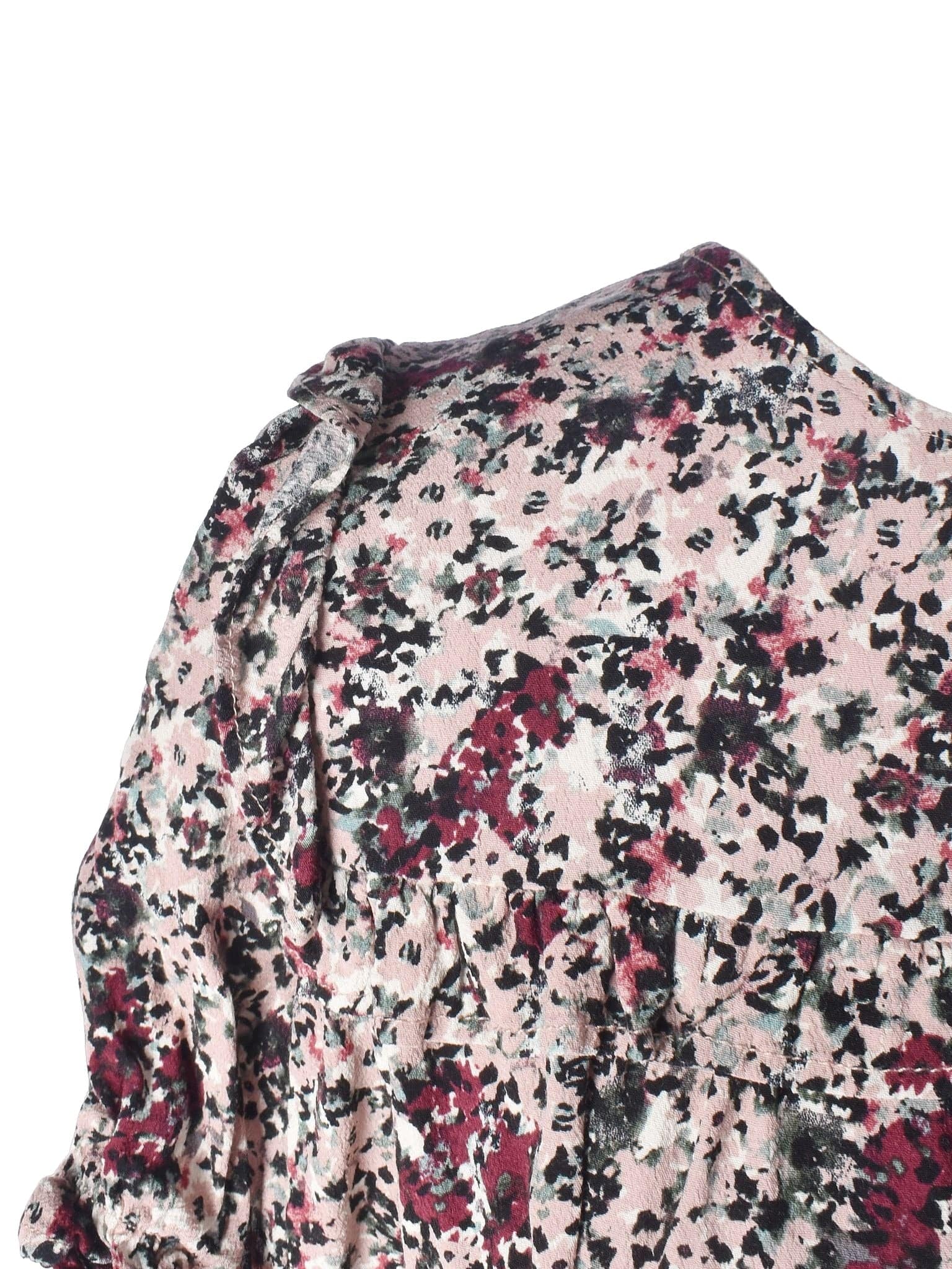 Vero Moda Bluse - M / Blomstret / Kvinde - SassyLAB Secondhand