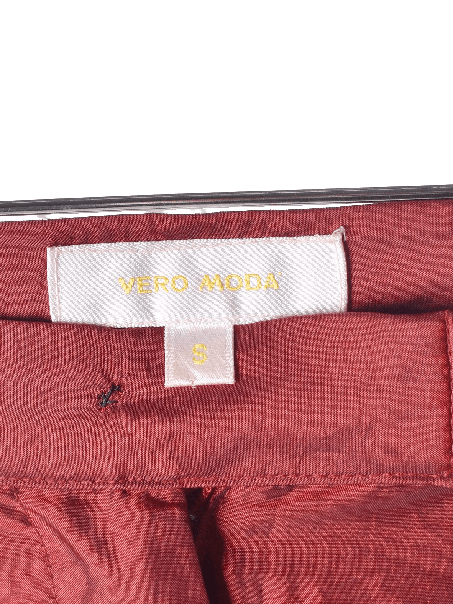 VERO MODA Bukser - S / Rød / Kvinde - SassyLAB Secondhand