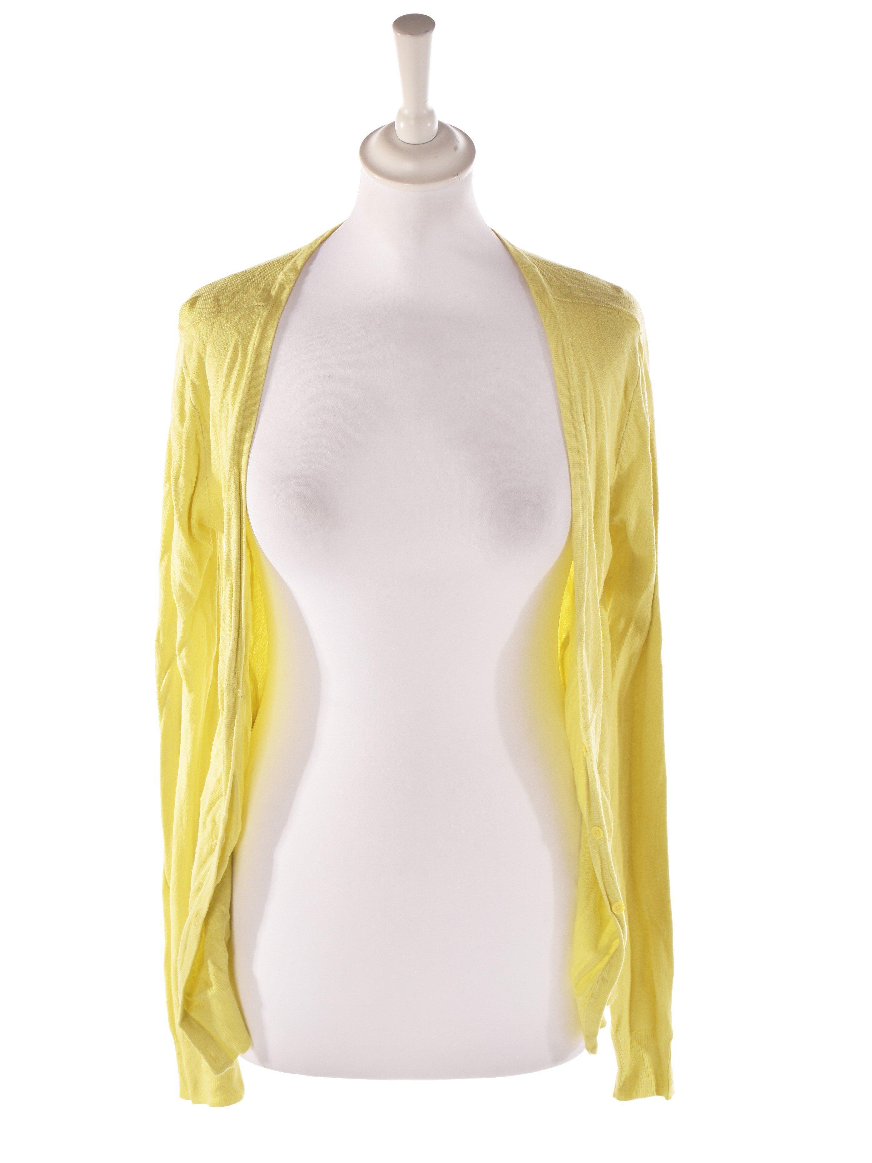 Vero Moda Cardigan - L / Gul / Kvinde - SassyLAB Secondhand