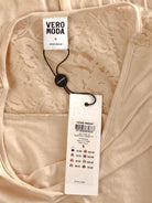 Vero Moda Kjole - S / Beige / Kvinde - SassyLAB Secondhand
