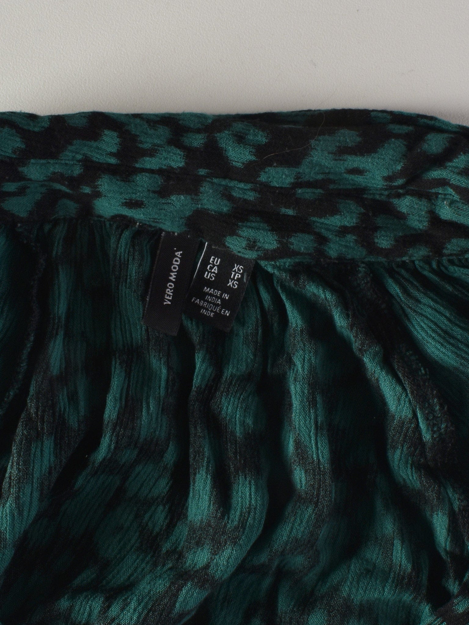 VERO MODA Kjole - XS / Grøn / Kvinde - SassyLAB Secondhand