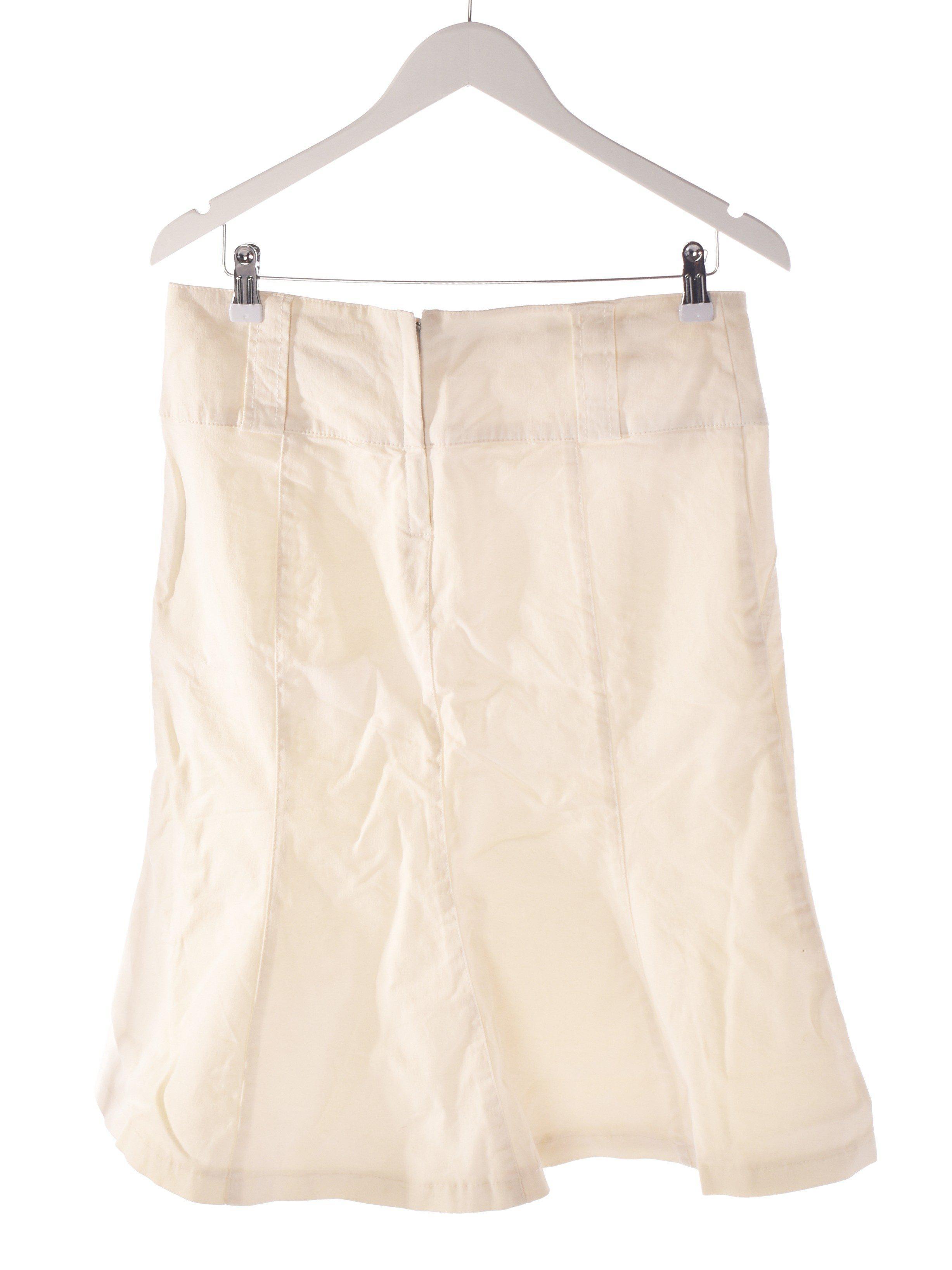 Vero Moda Nederdel - 38 / Hvid / Kvinde - SassyLAB Secondhand