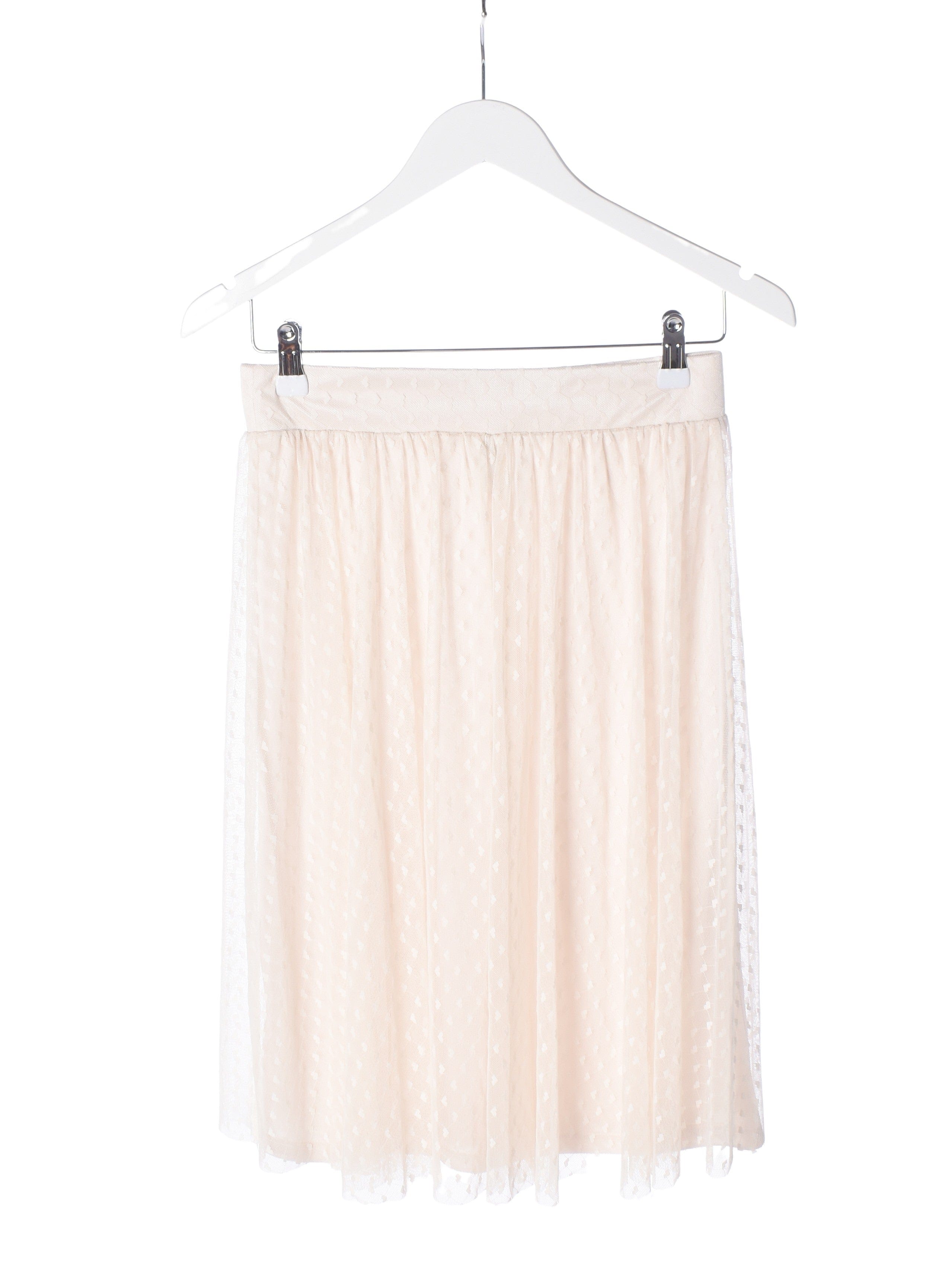 Vero Moda Nederdel - S / Beige / Kvinde - SassyLAB Secondhand