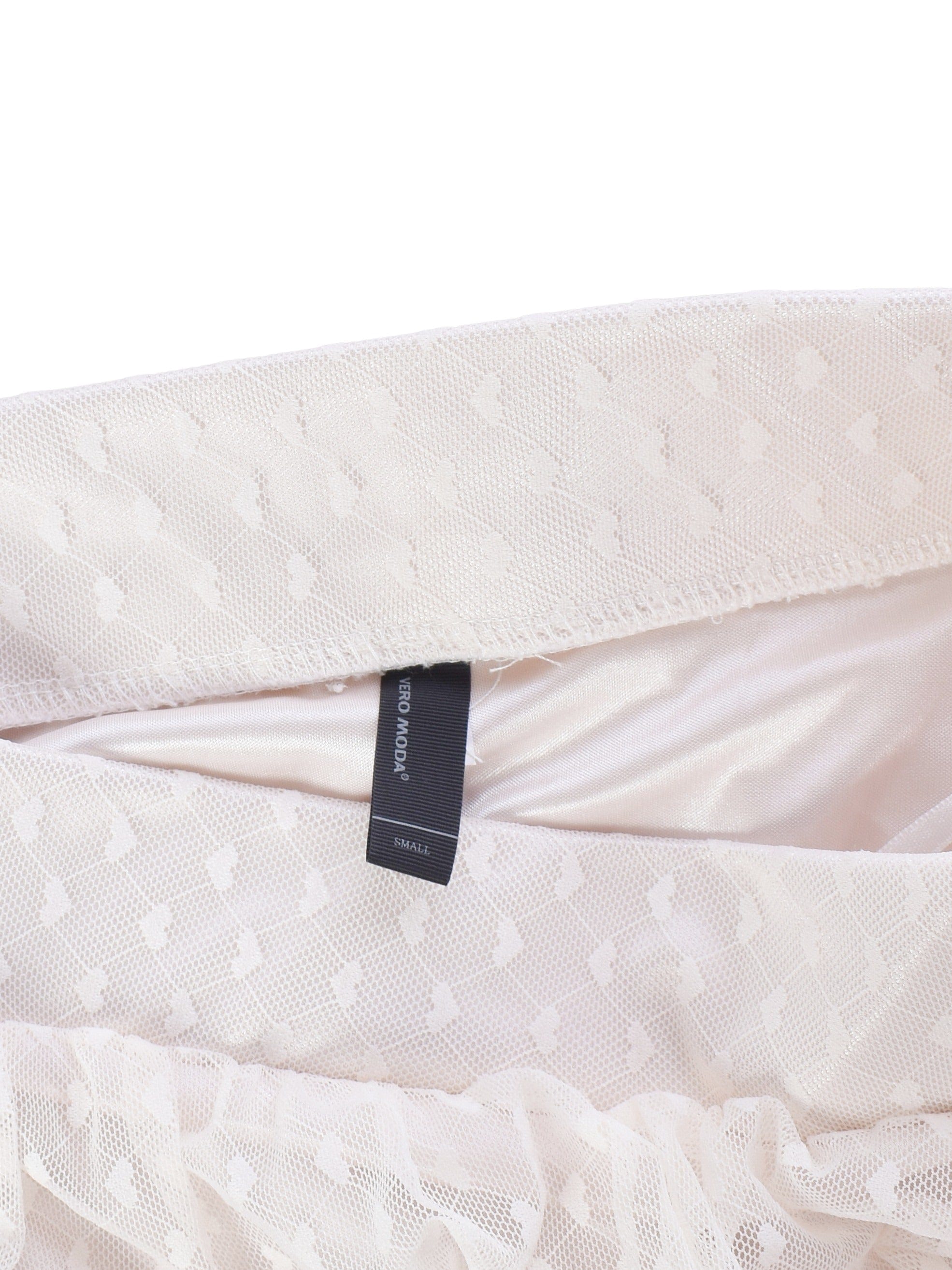 Vero Moda Nederdel - S / Beige / Kvinde - SassyLAB Secondhand