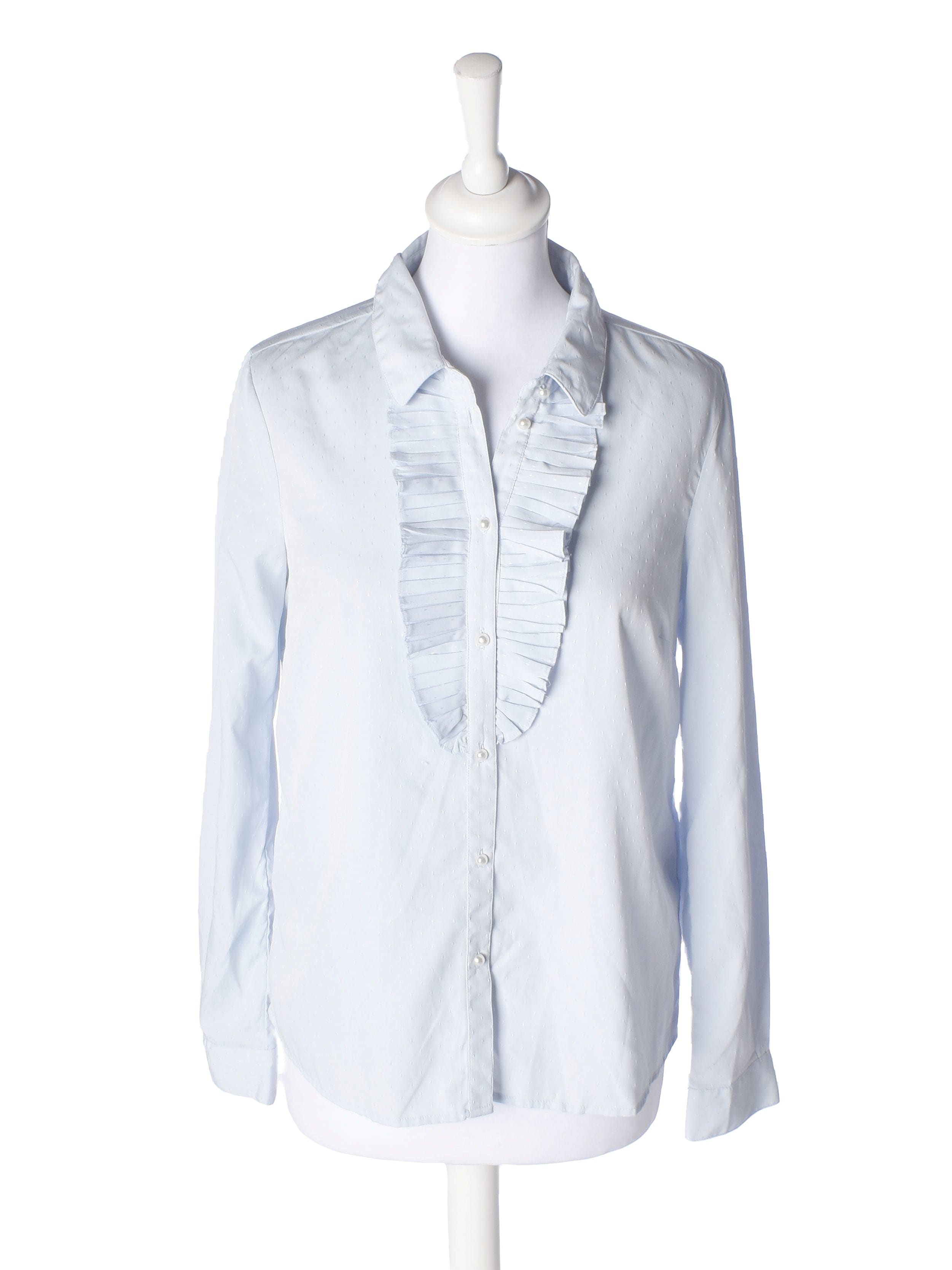 Vero Moda Skjorte - S / Blå / Kvinde - SassyLAB Secondhand