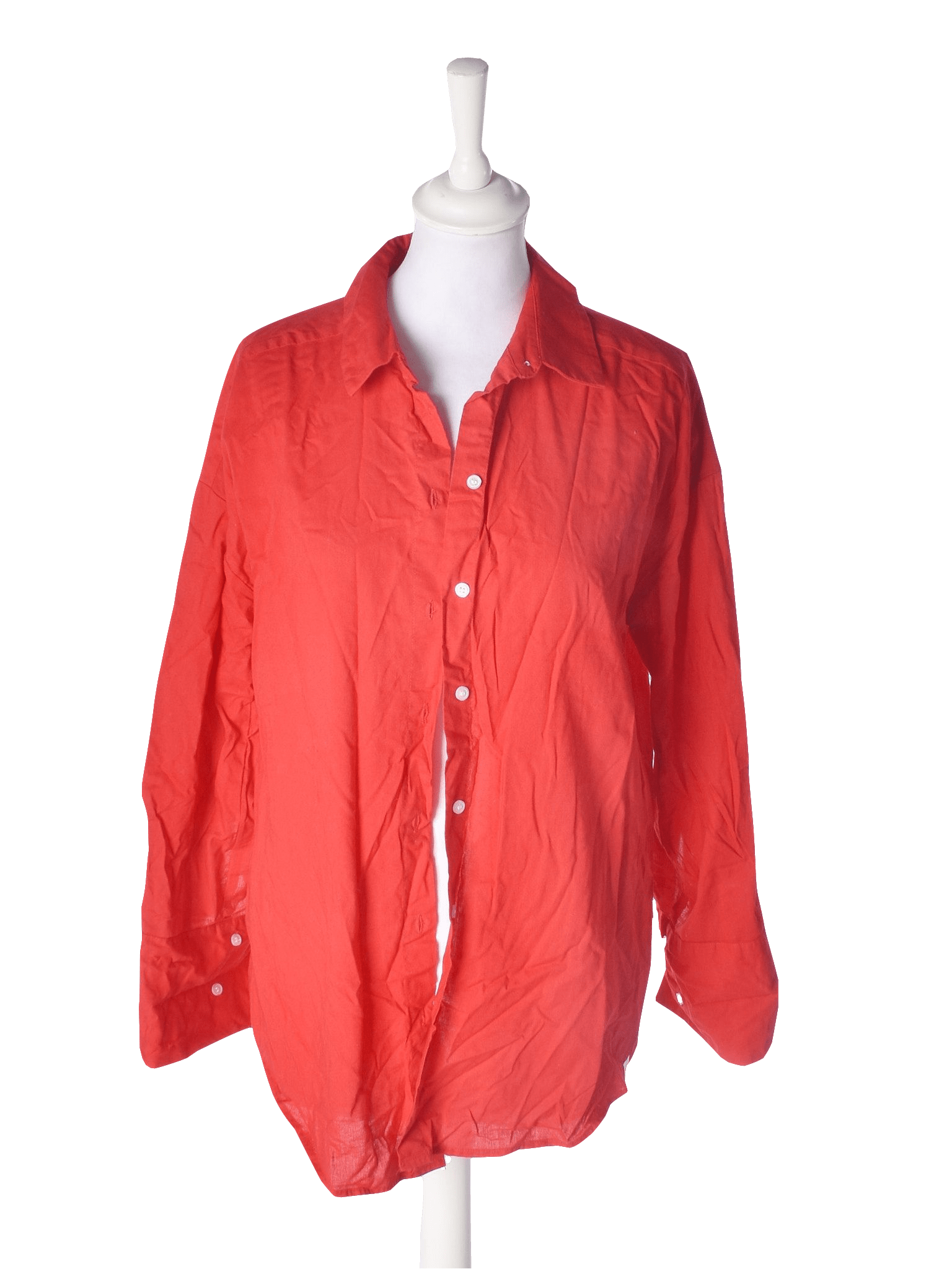 VERO MODA Skjorte - S / Rød / Kvinde - SassyLAB Secondhand