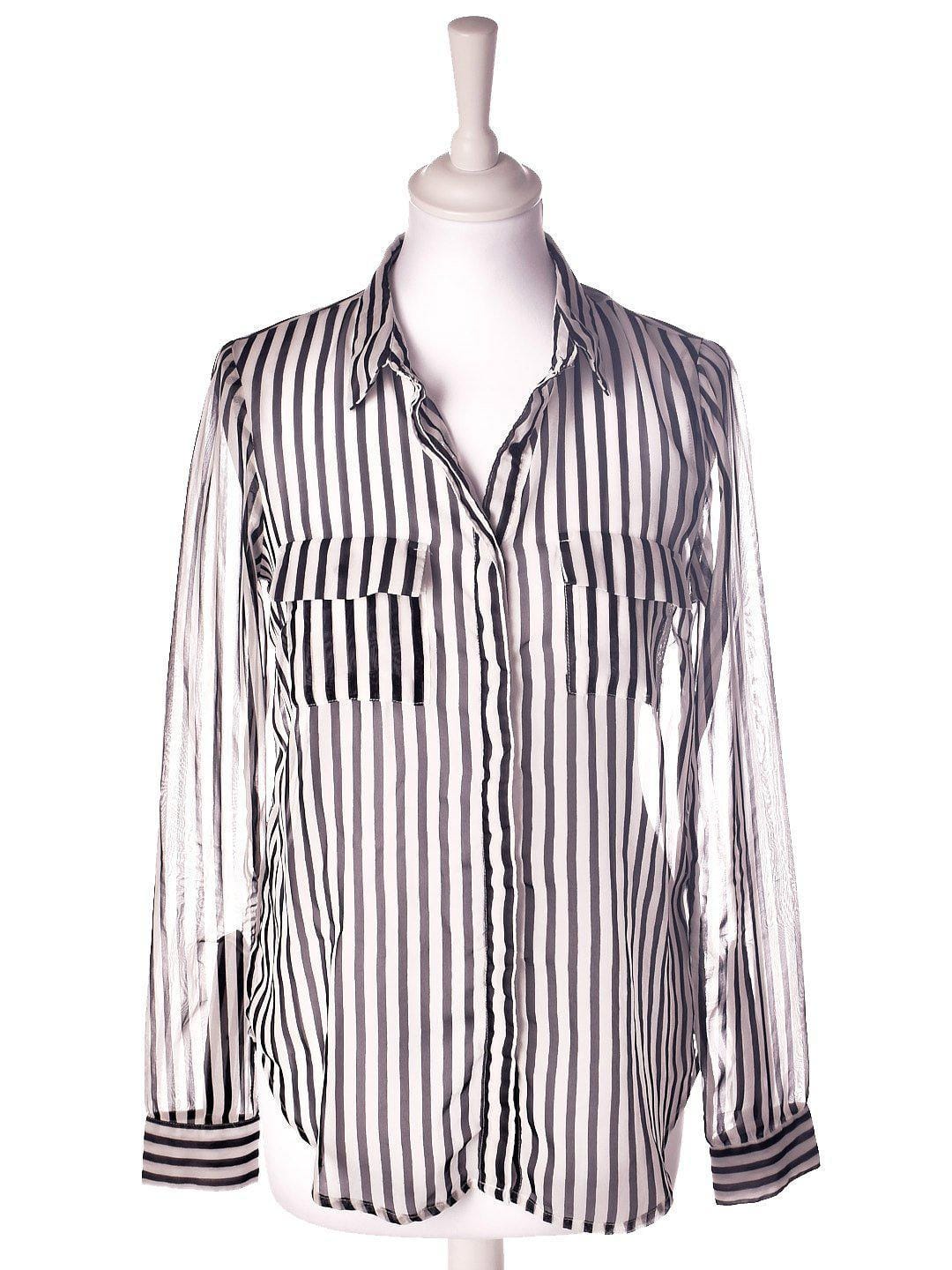 Vero Moda Skjorte - XS / Sort / Kvinde - SassyLAB Secondhand
