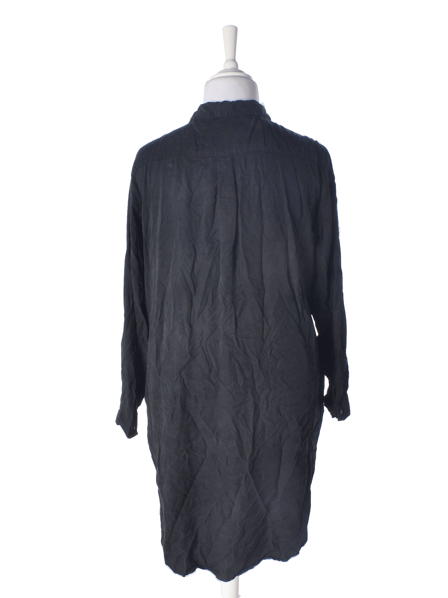 VERO MODA Skjortekjole - 52 / Sort / Kvinde - SassyLAB Secondhand
