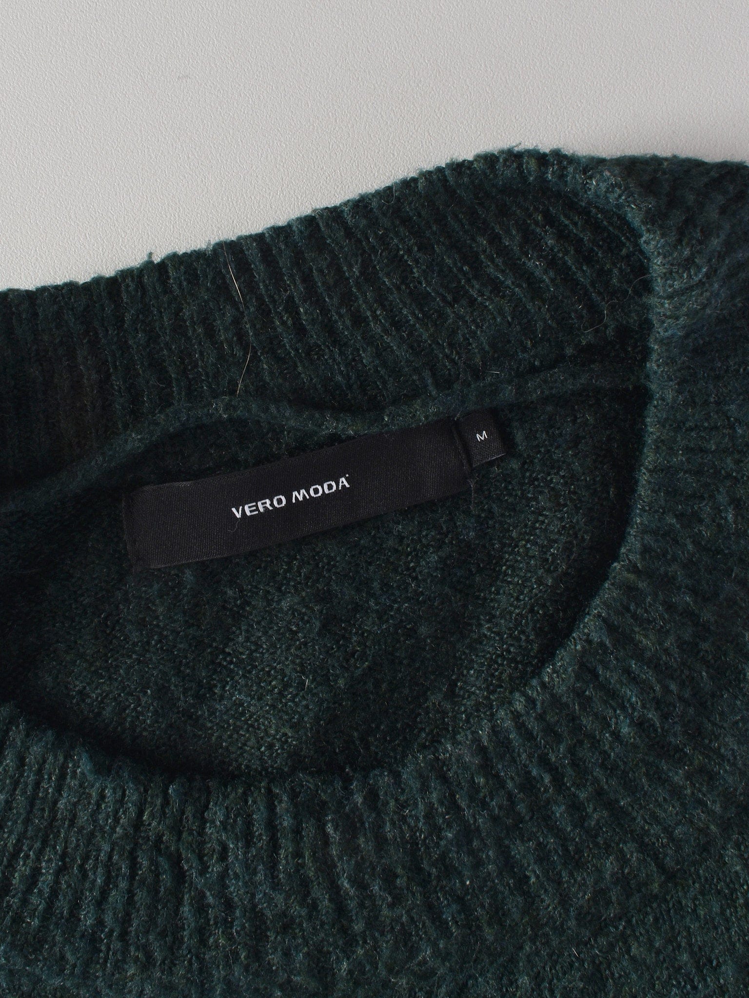 VERO MODA Strik - M / Grøn / Kvinde - SassyLAB Secondhand