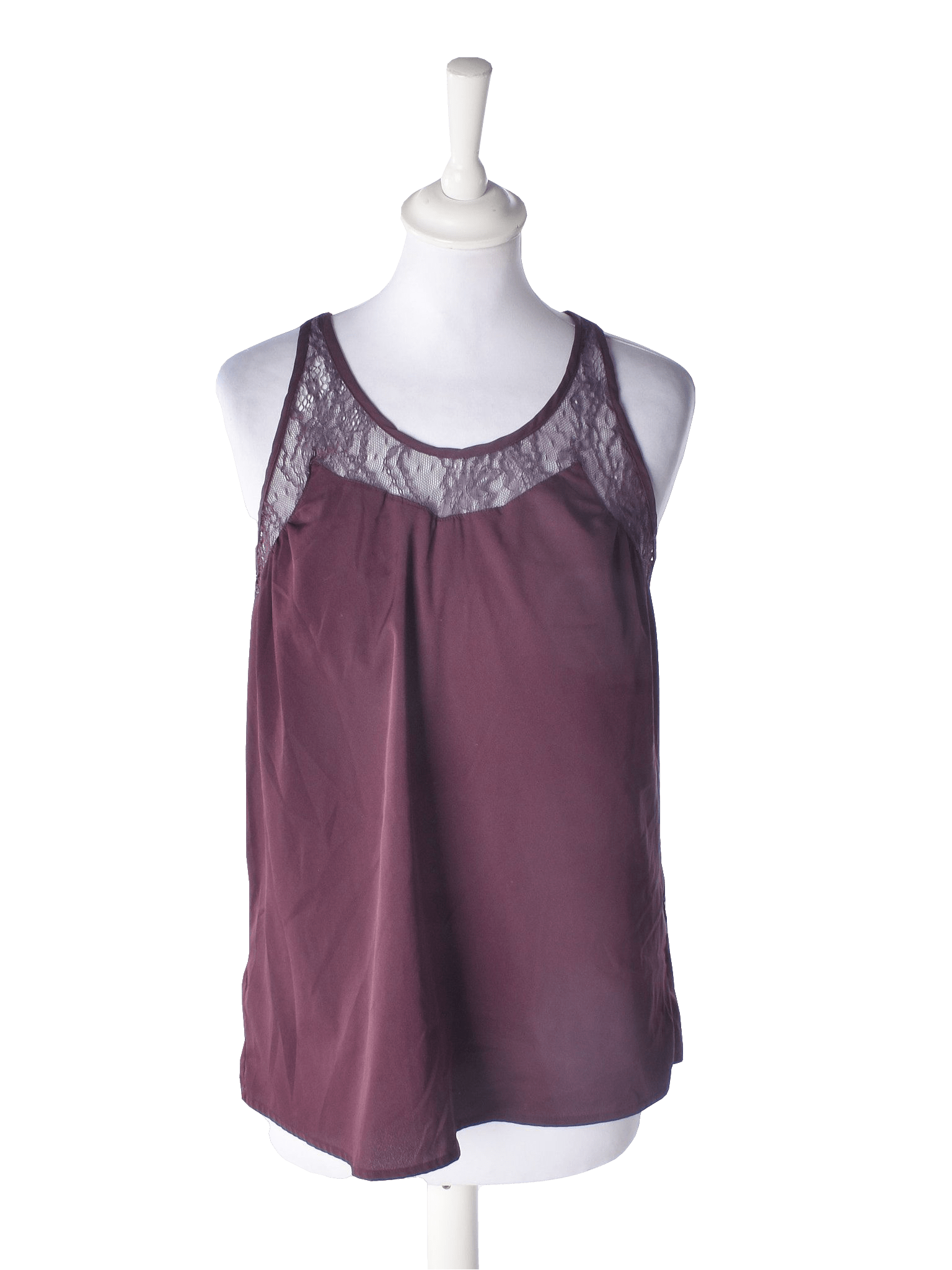 VERO MODA Top - M / Bordeaux / Kvinde - SassyLAB Secondhand
