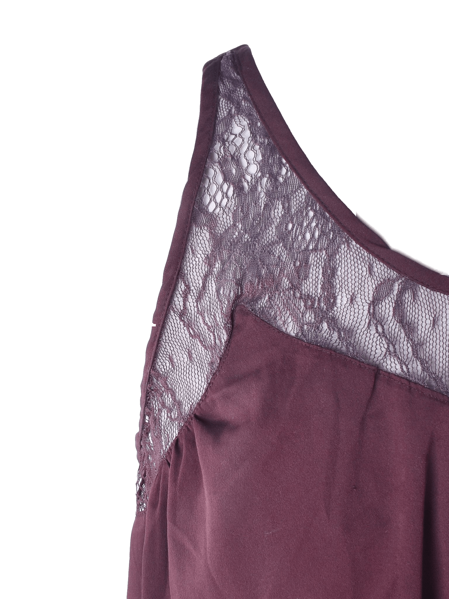 VERO MODA Top - M / Bordeaux / Kvinde - SassyLAB Secondhand