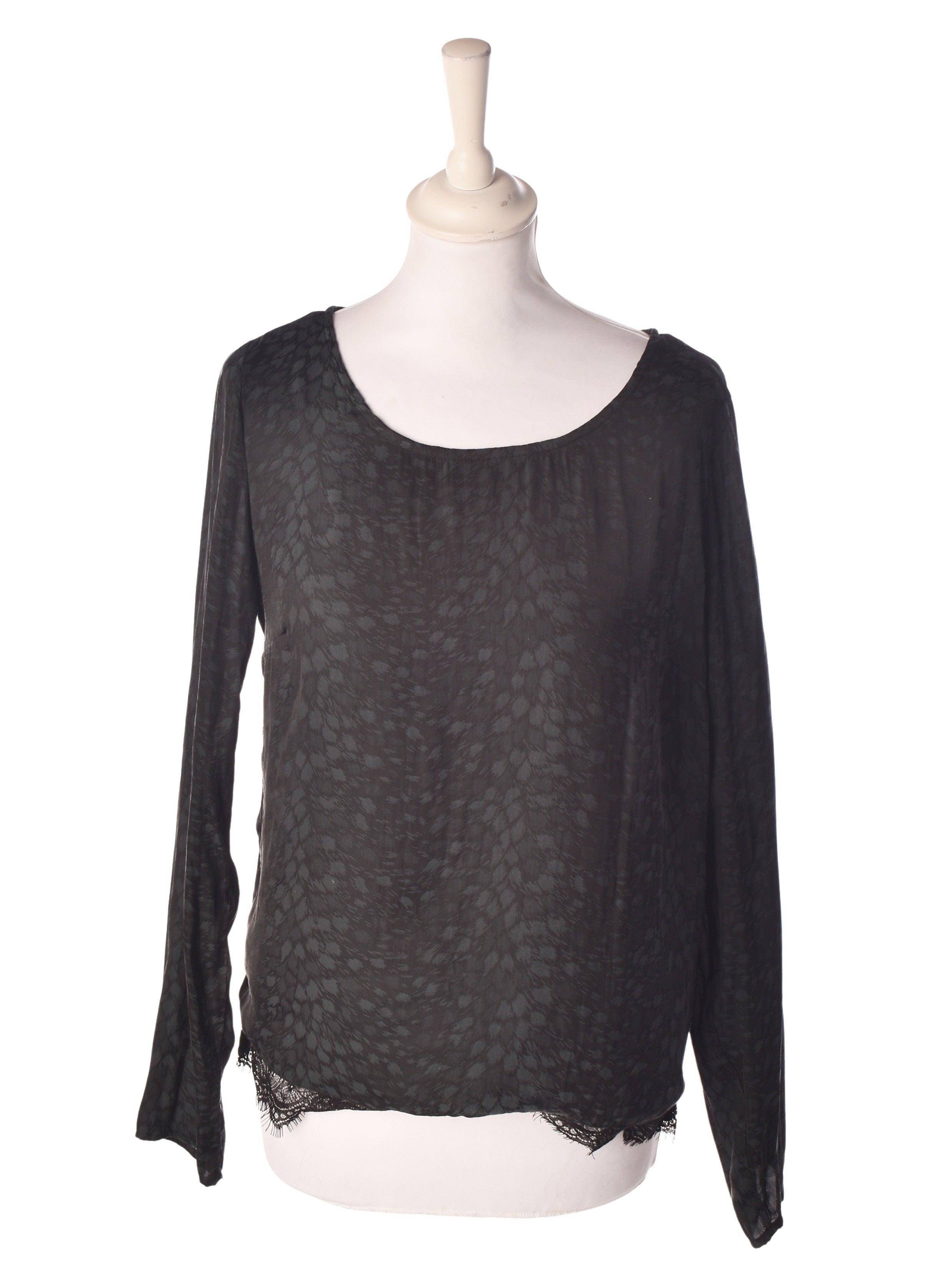Vila Clothes Bluse - S / Blå / Kvinde - SassyLAB Secondhand