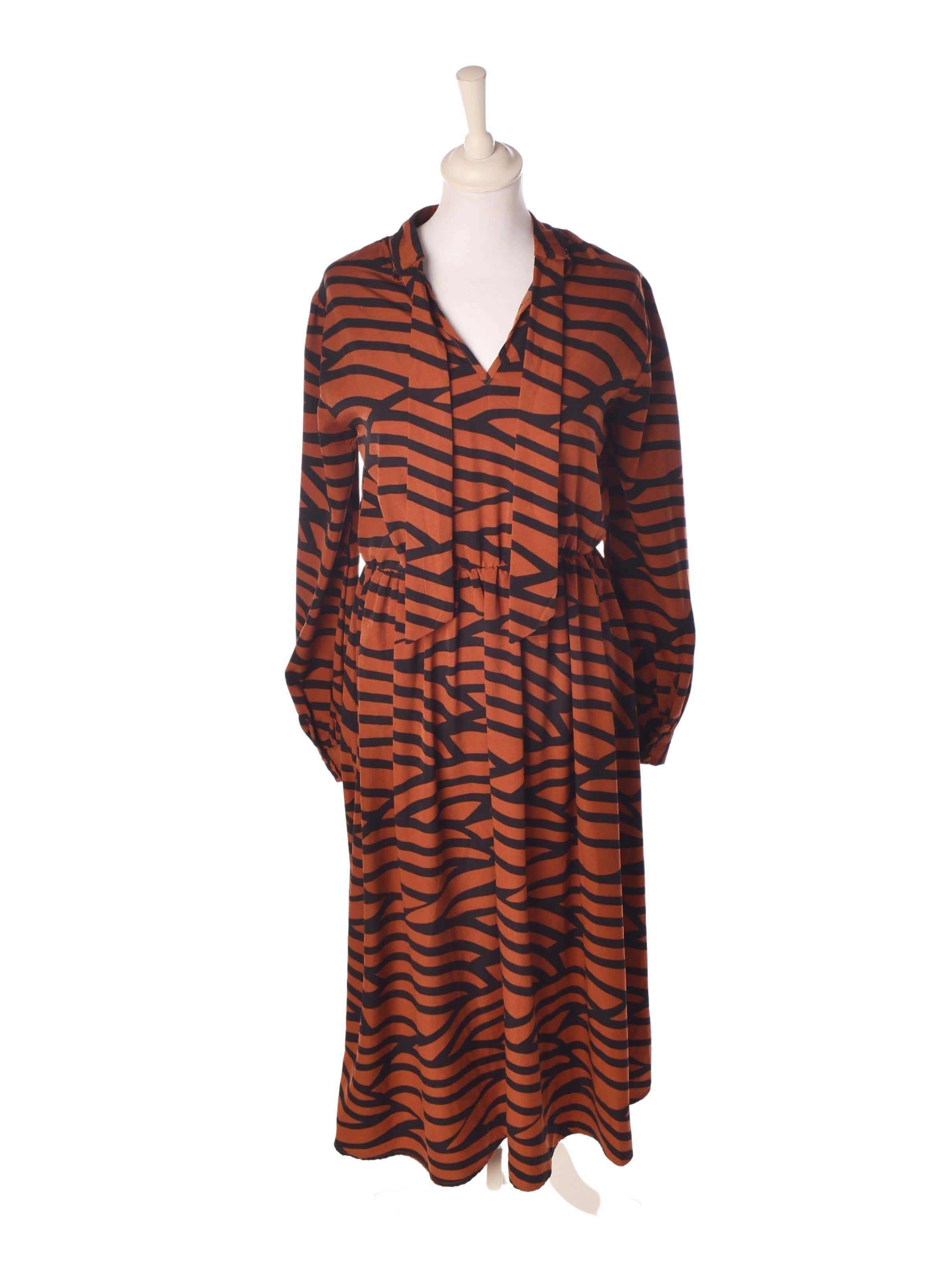 ViLA clothes Kjole - 36 / Orange / Kvinde - SassyLAB Secondhand