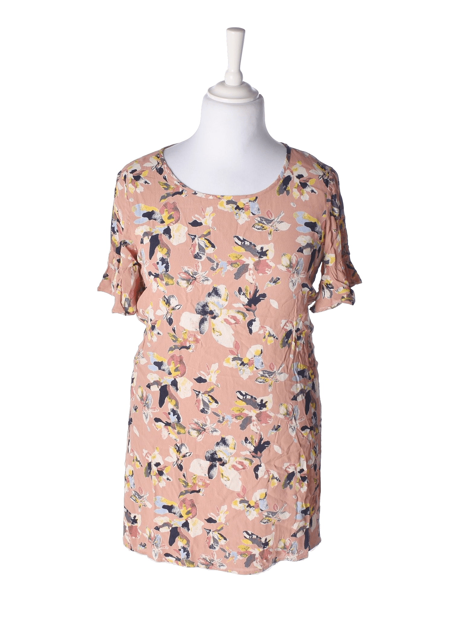 VILA Kjole - L / Blomstret / Kvinde - SassyLAB Secondhand