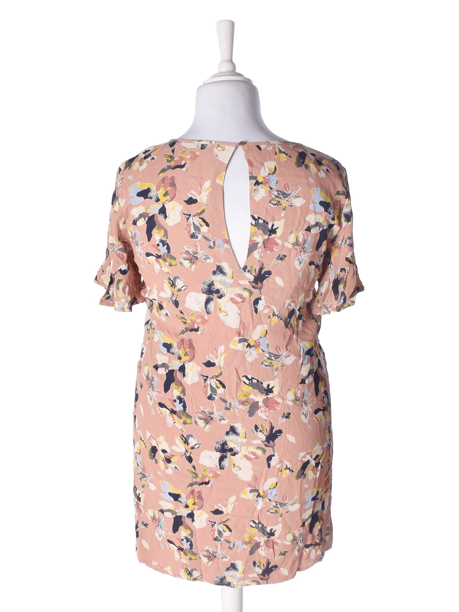 VILA Kjole - L / Blomstret / Kvinde - SassyLAB Secondhand
