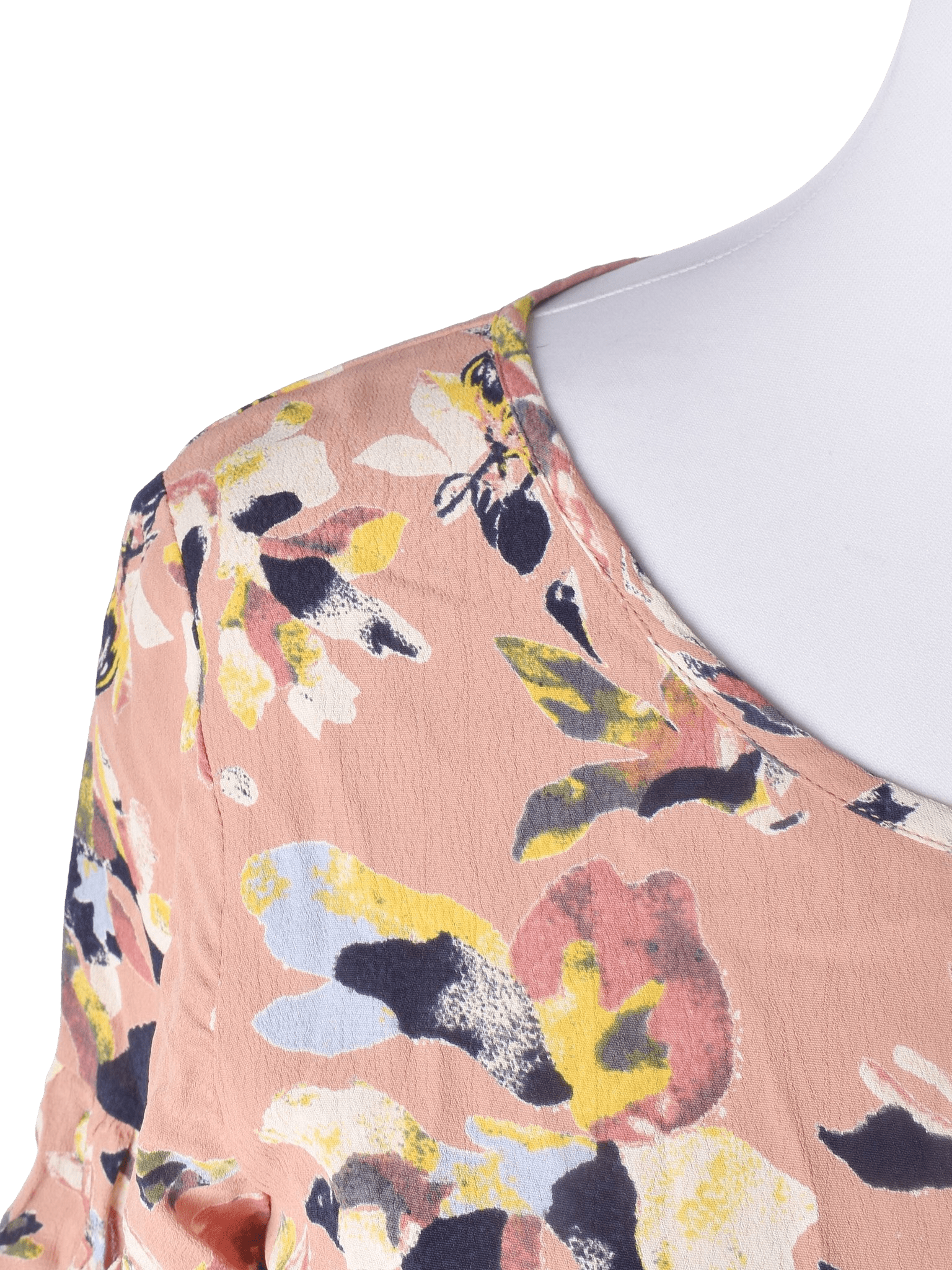 VILA Kjole - L / Blomstret / Kvinde - SassyLAB Secondhand