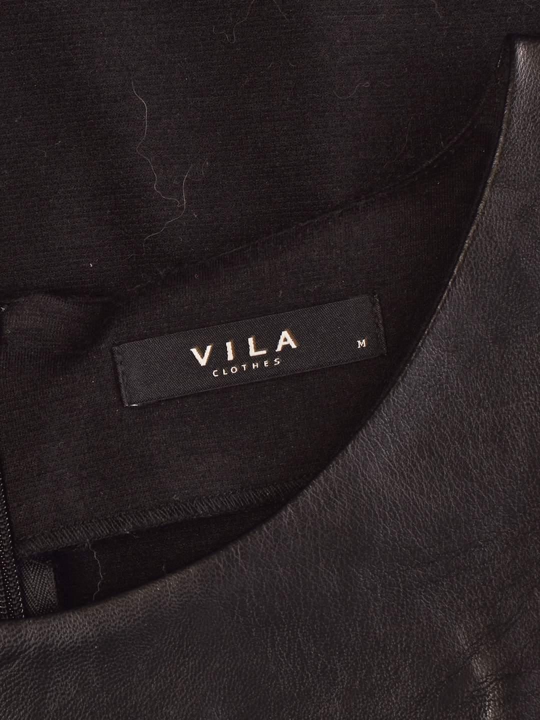 VILA Kjole - M / Sort / Kvinde - SassyLAB Secondhand