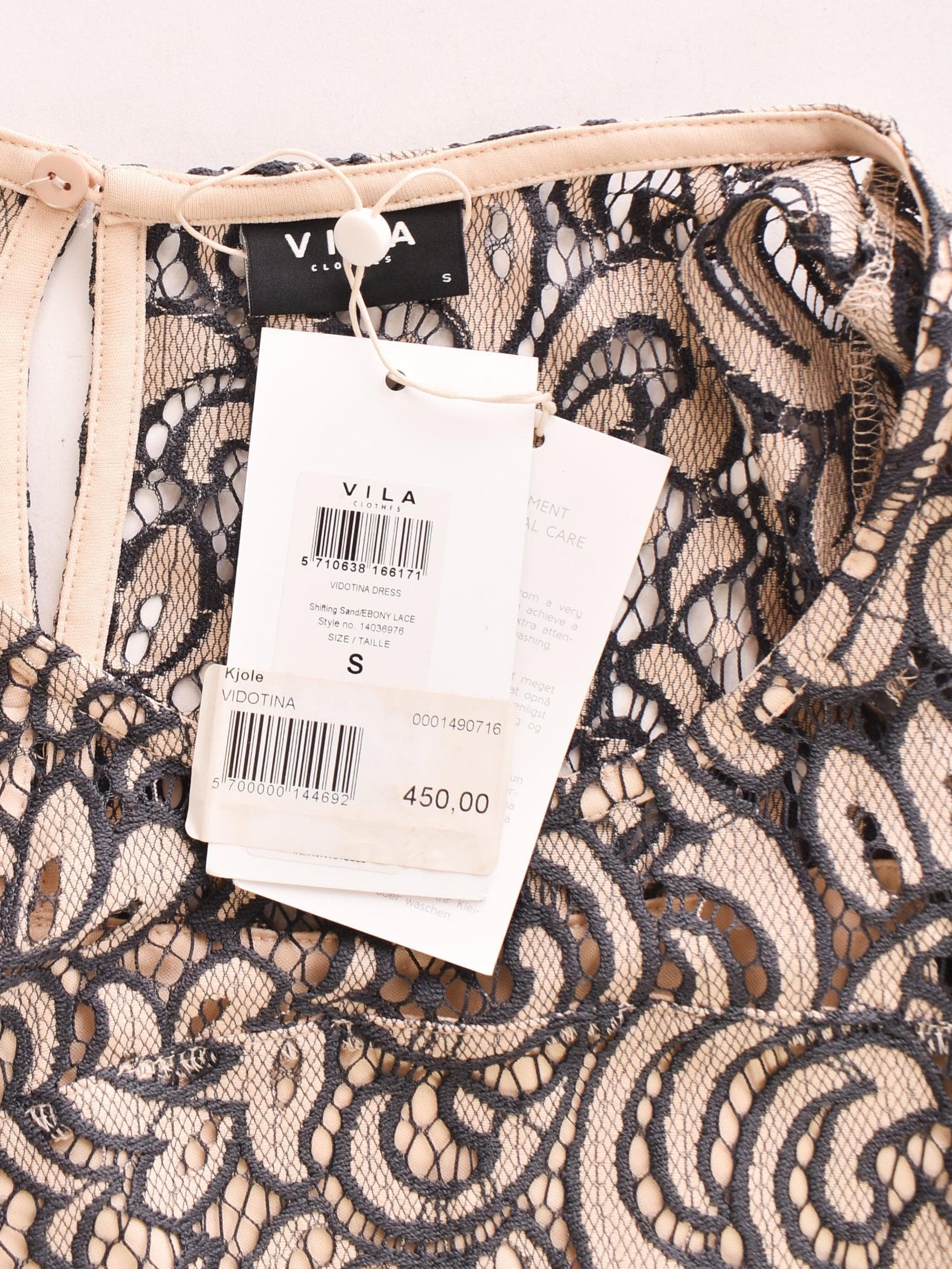 Vila Kjole - S / Pink / Kvinde - SassyLAB Secondhand