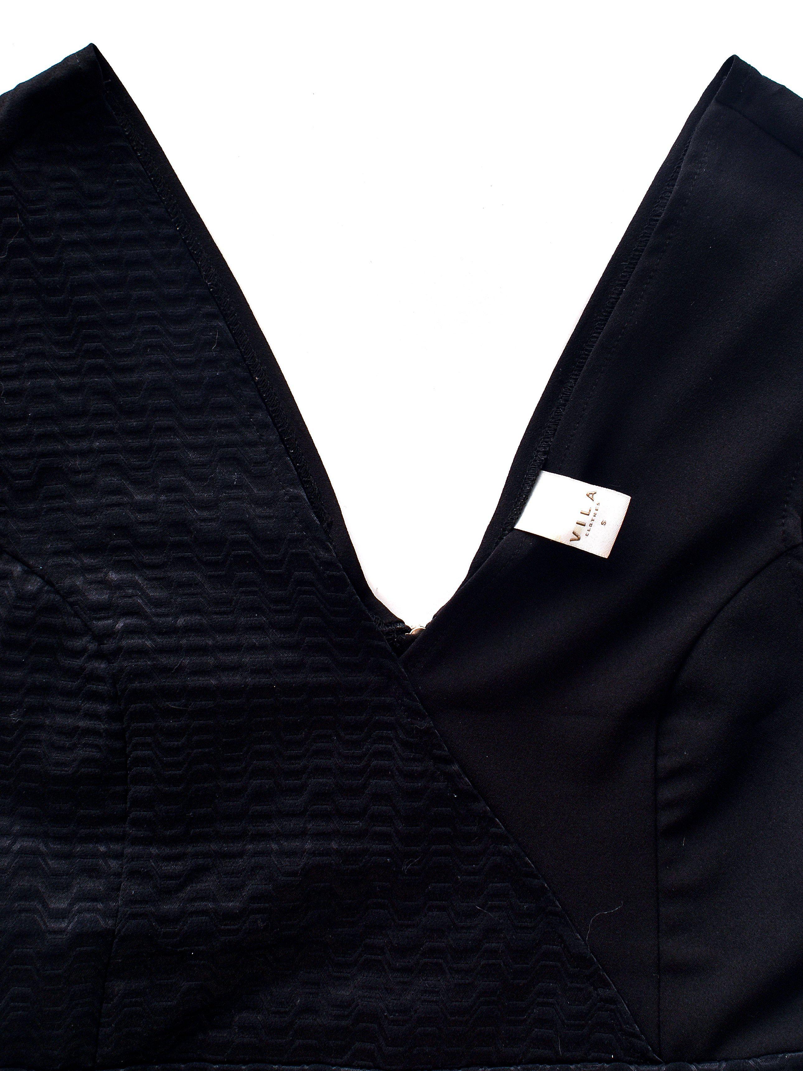 VILA Kjole - S / Sort / Kvinde - SassyLAB Secondhand