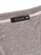Vila Top - XS / Sølv / Kvinde - SassyLAB Secondhand