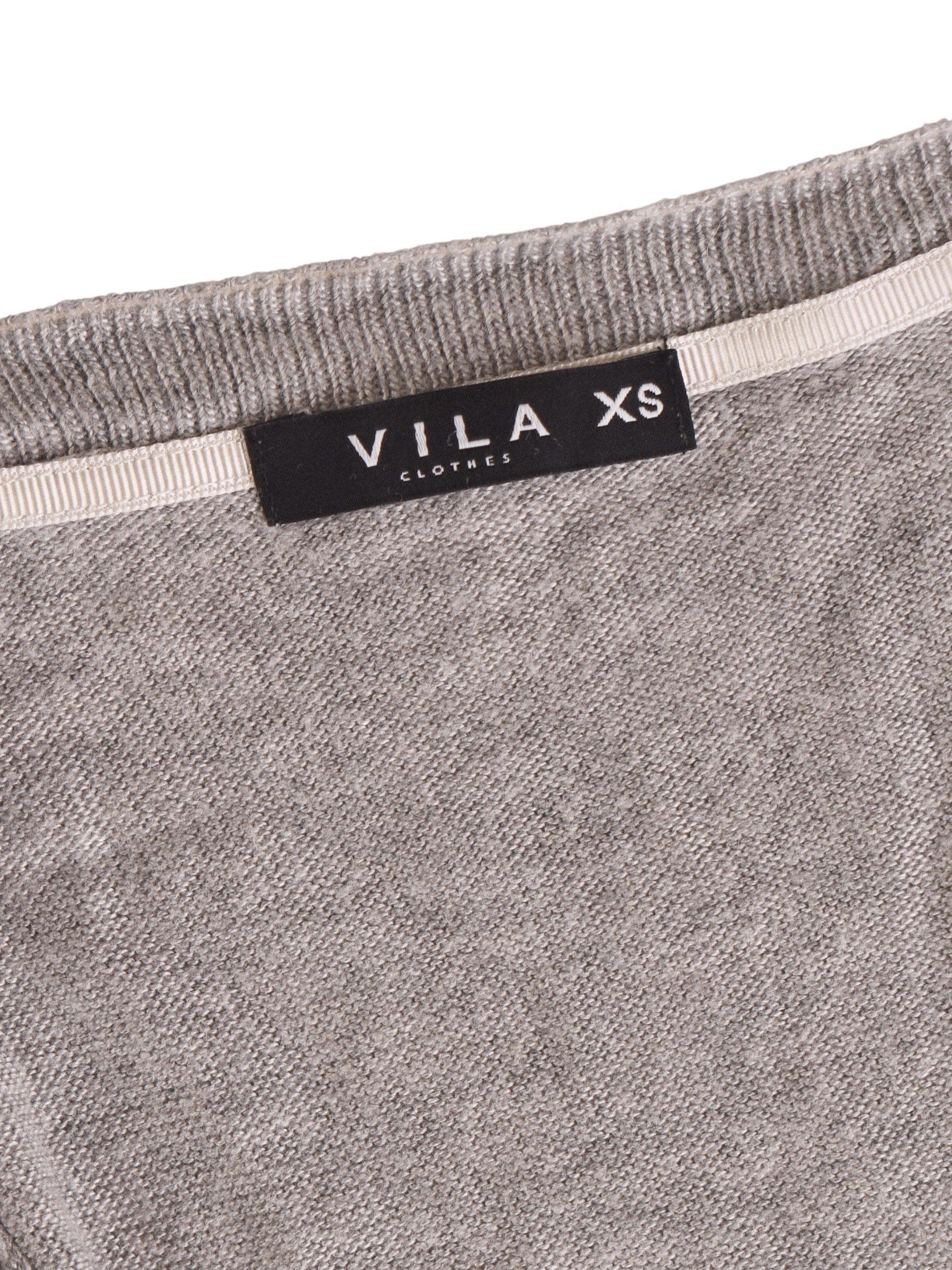 Vila Top - XS / Sølv / Kvinde - SassyLAB Secondhand