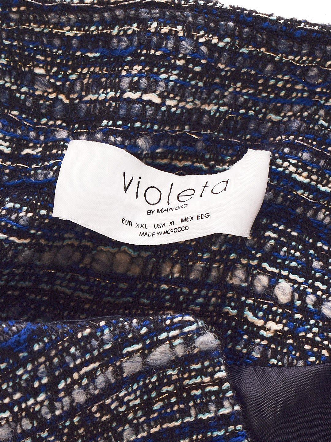 Violeta by Mango Blazer - XXL / Blå / Kvinde - SassyLAB Secondhand