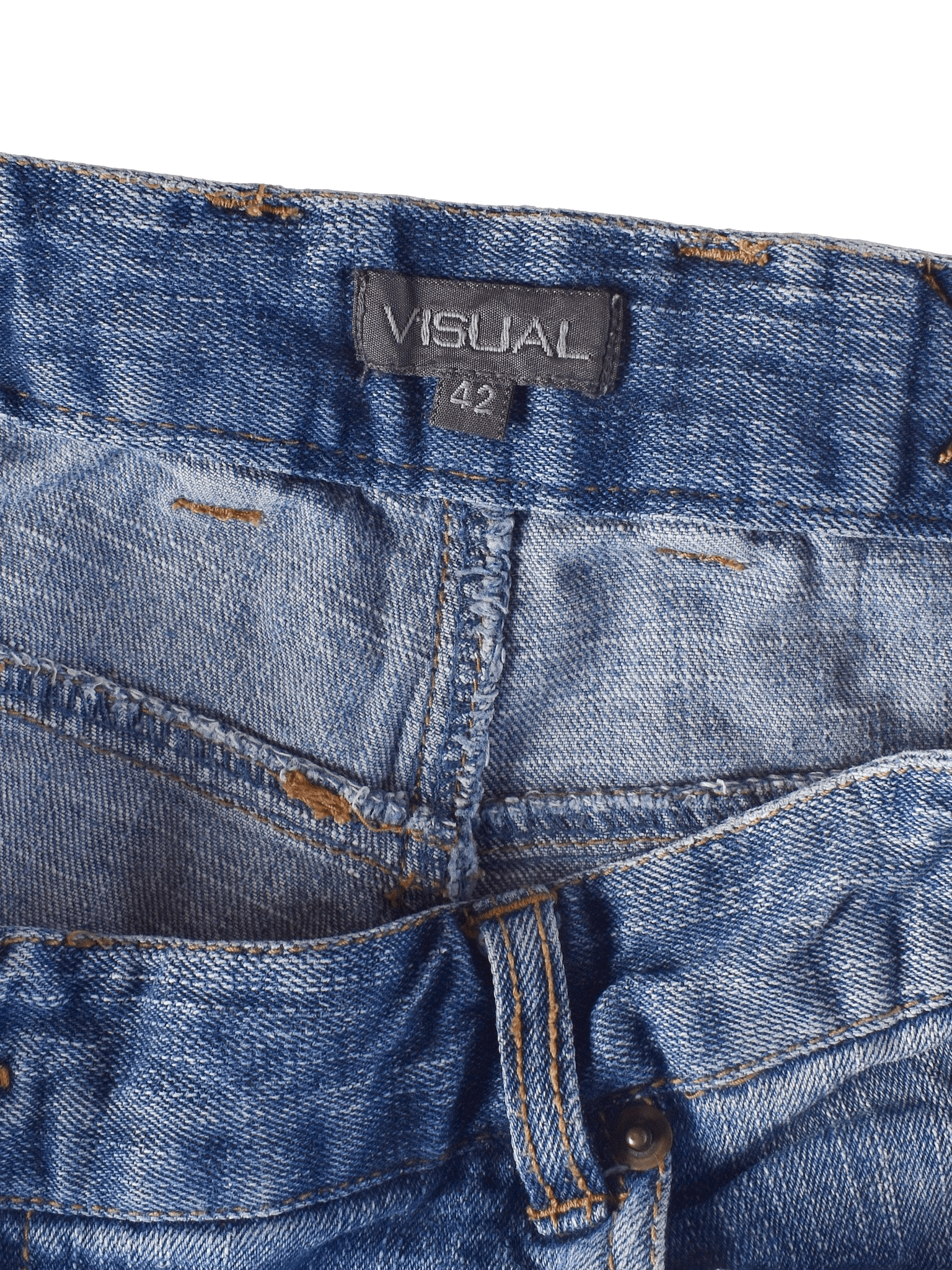 Visual Jeans - 42 / Blå / Kvinde - SassyLAB Secondhand