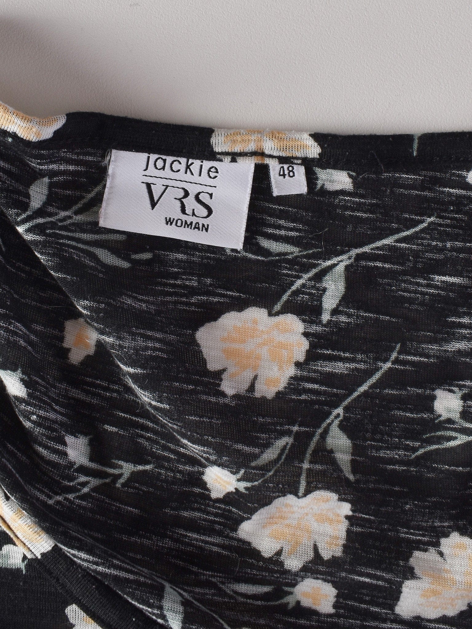 VRS Bluse - 48 / Sort / Kvinde - SassyLAB Secondhand