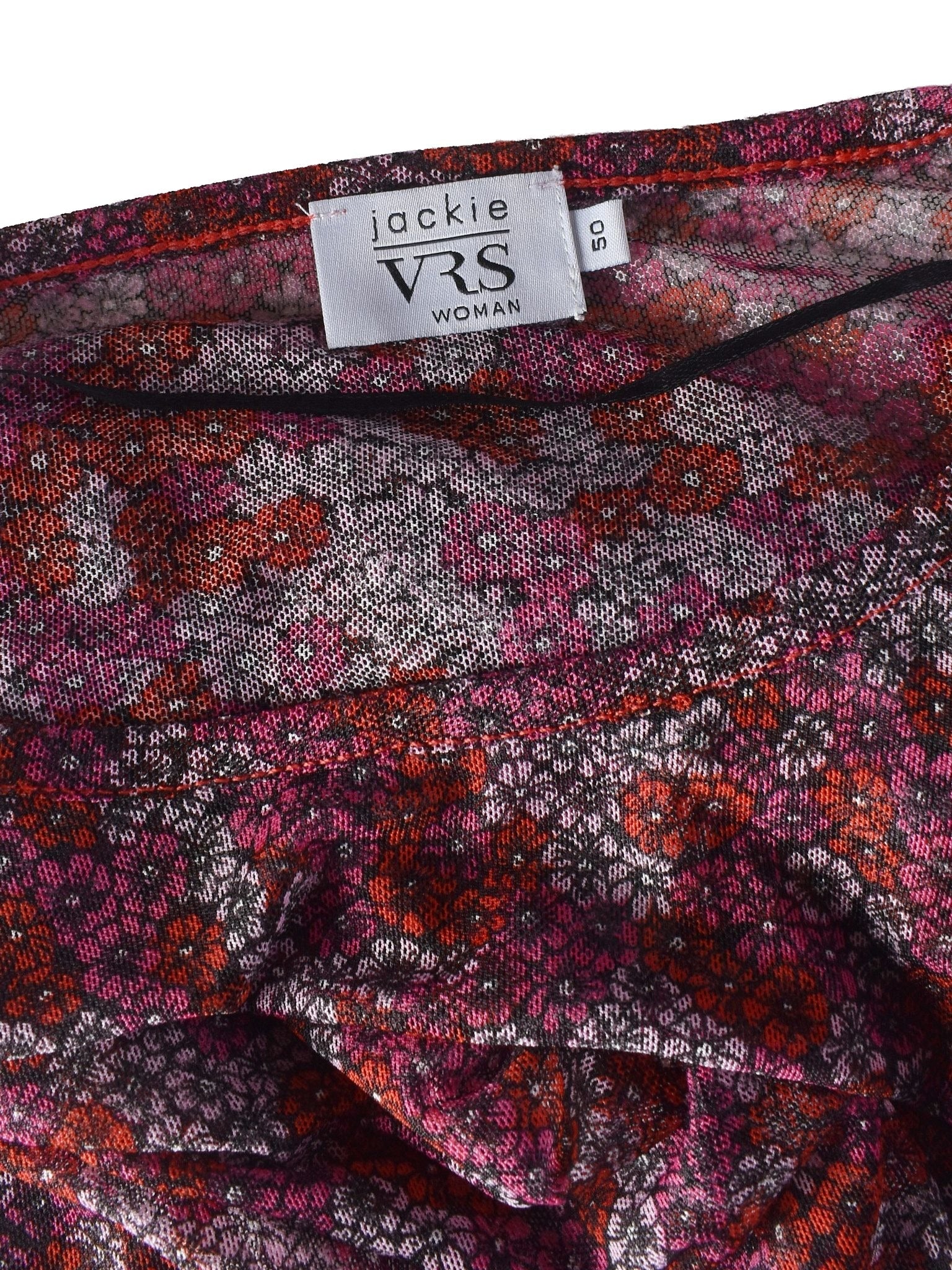 VRS Bluse - 50 / Blomstret / Kvinde - SassyLAB Secondhand