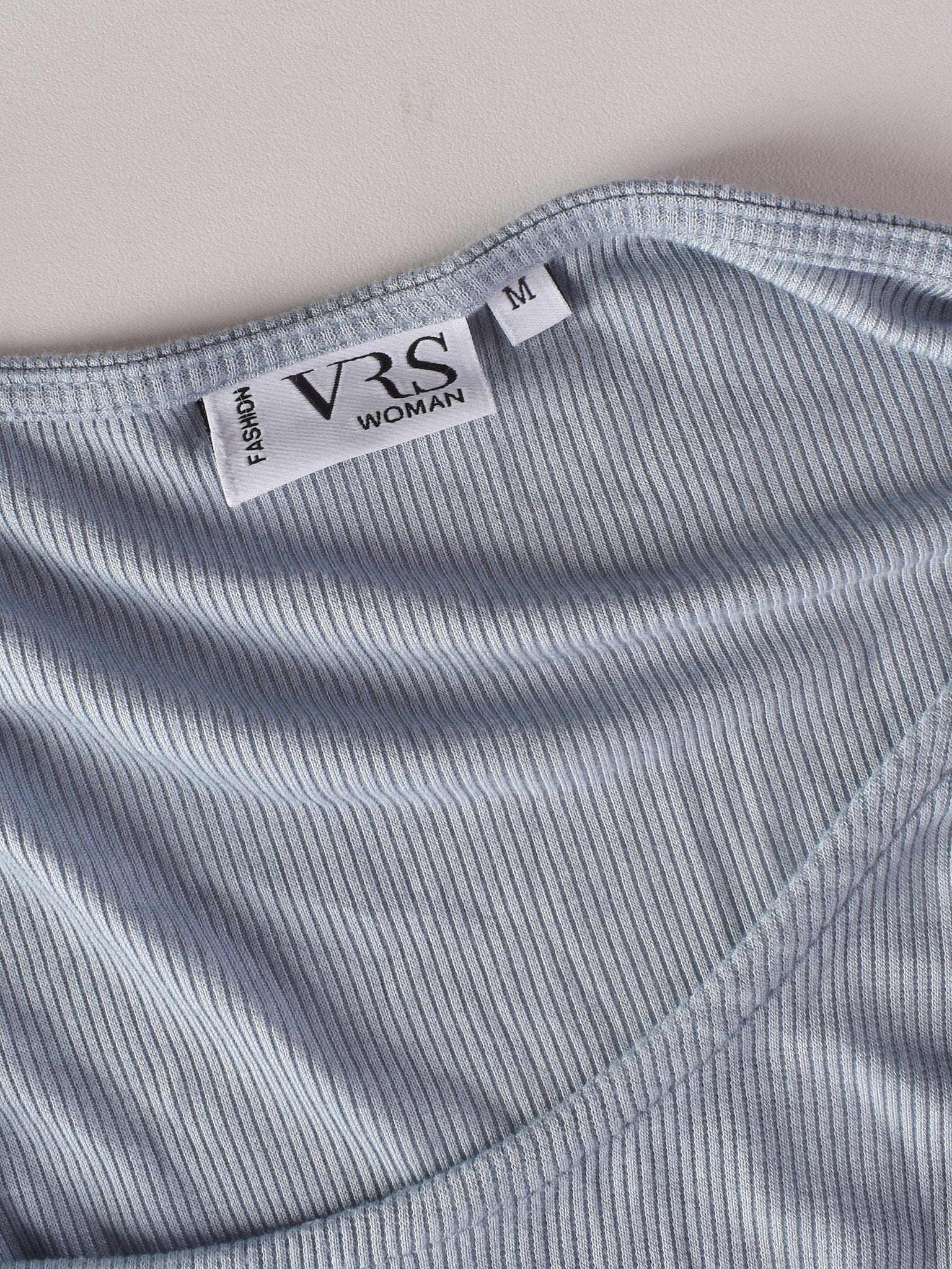 VRS Bluse - M / Blå / Kvinde - SassyLAB Secondhand