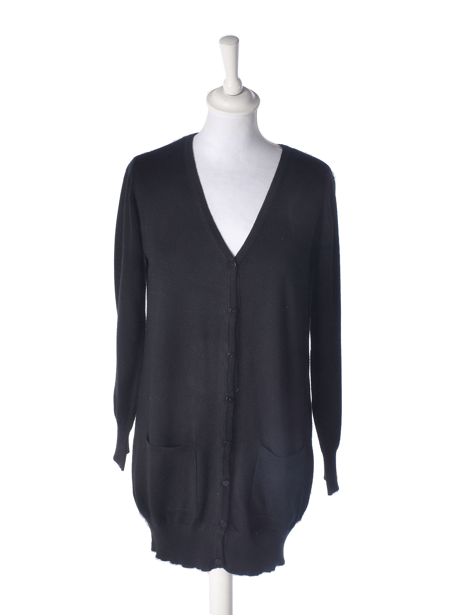 VRS Cardigan - S / Sort / Kvinde - SassyLAB Secondhand