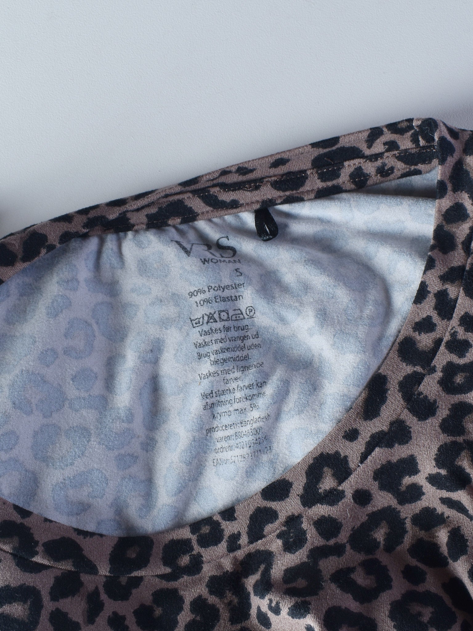 VRS Kjole - S / Dyreprint / Kvinde - SassyLAB Secondhand