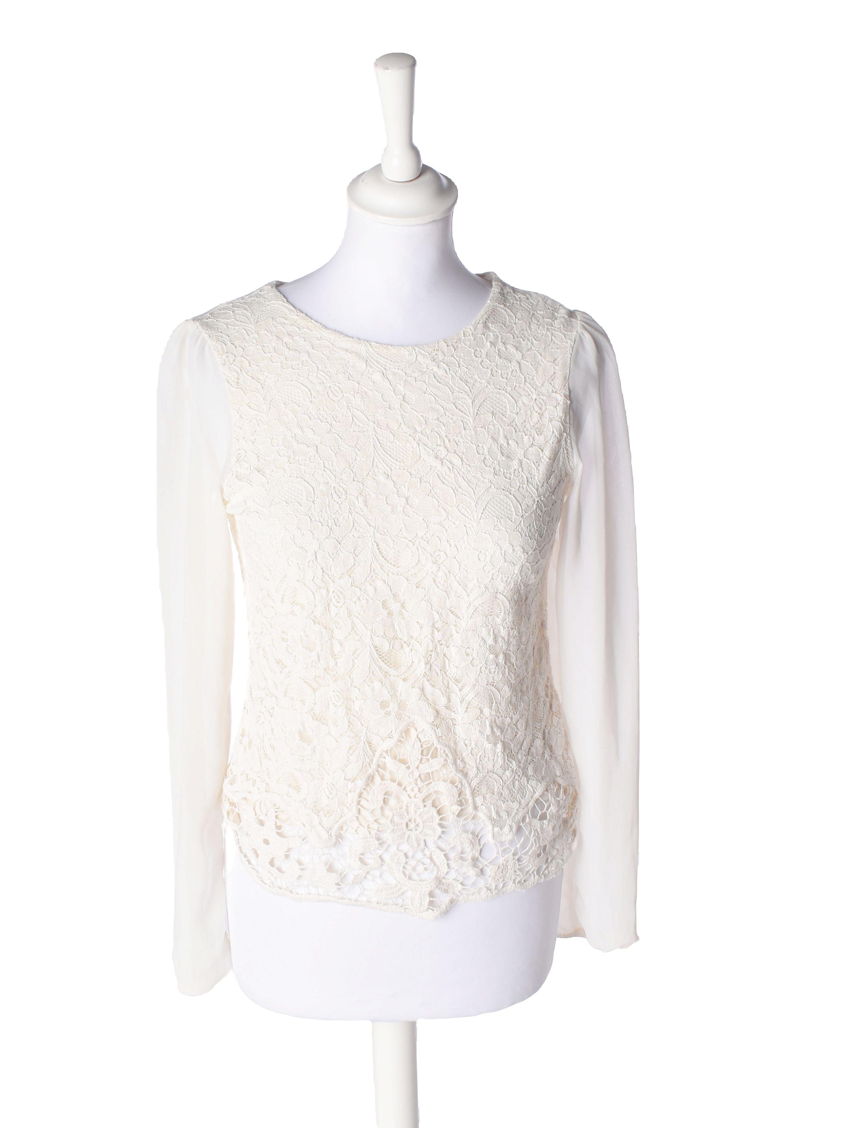 Warehouse Bluse - 36 / Hvid / Kvinde - SassyLAB Secondhand
