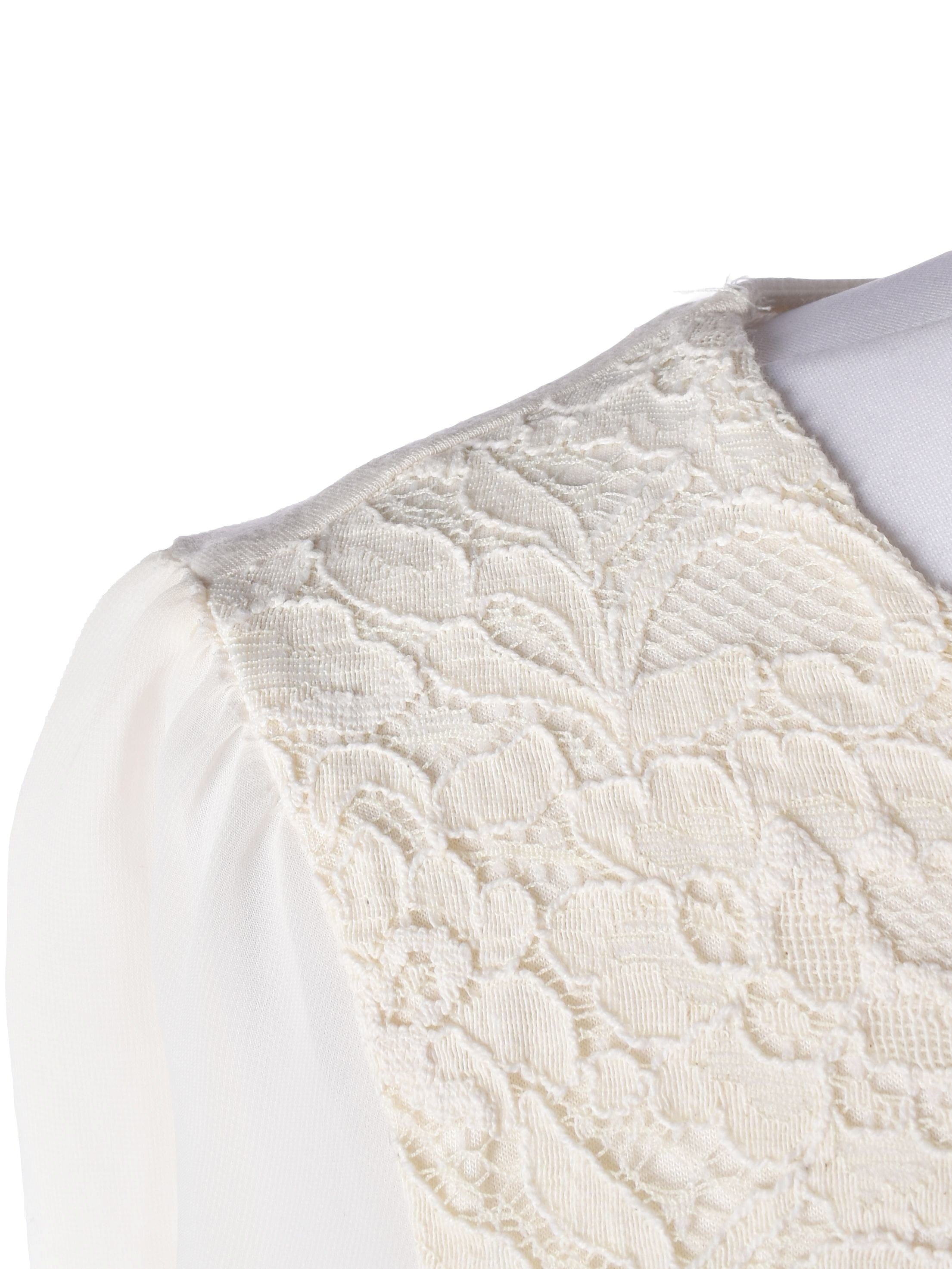 Warehouse Bluse - 36 / Hvid / Kvinde - SassyLAB Secondhand