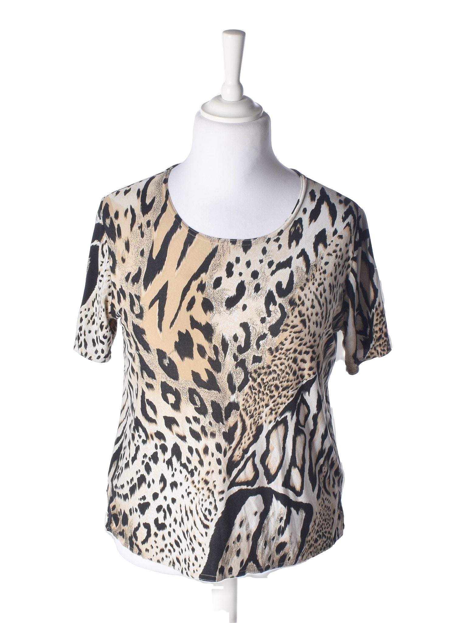 Wearhouse T-Shirt - XL / Dyreprint / Kvinde - SassyLAB Secondhand