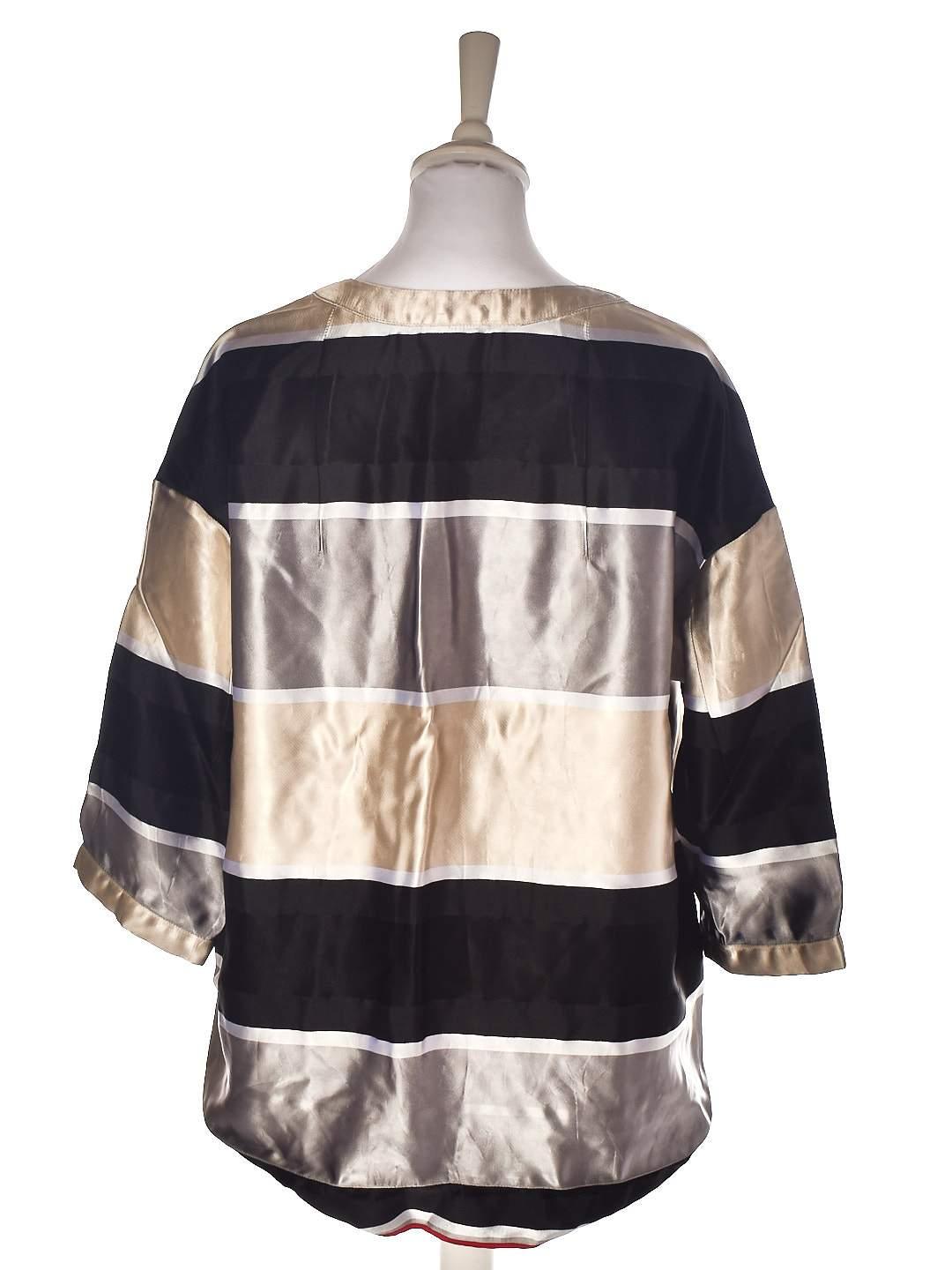 Whiite Bluse - 38 / Grå / Kvinde - SassyLAB Secondhand
