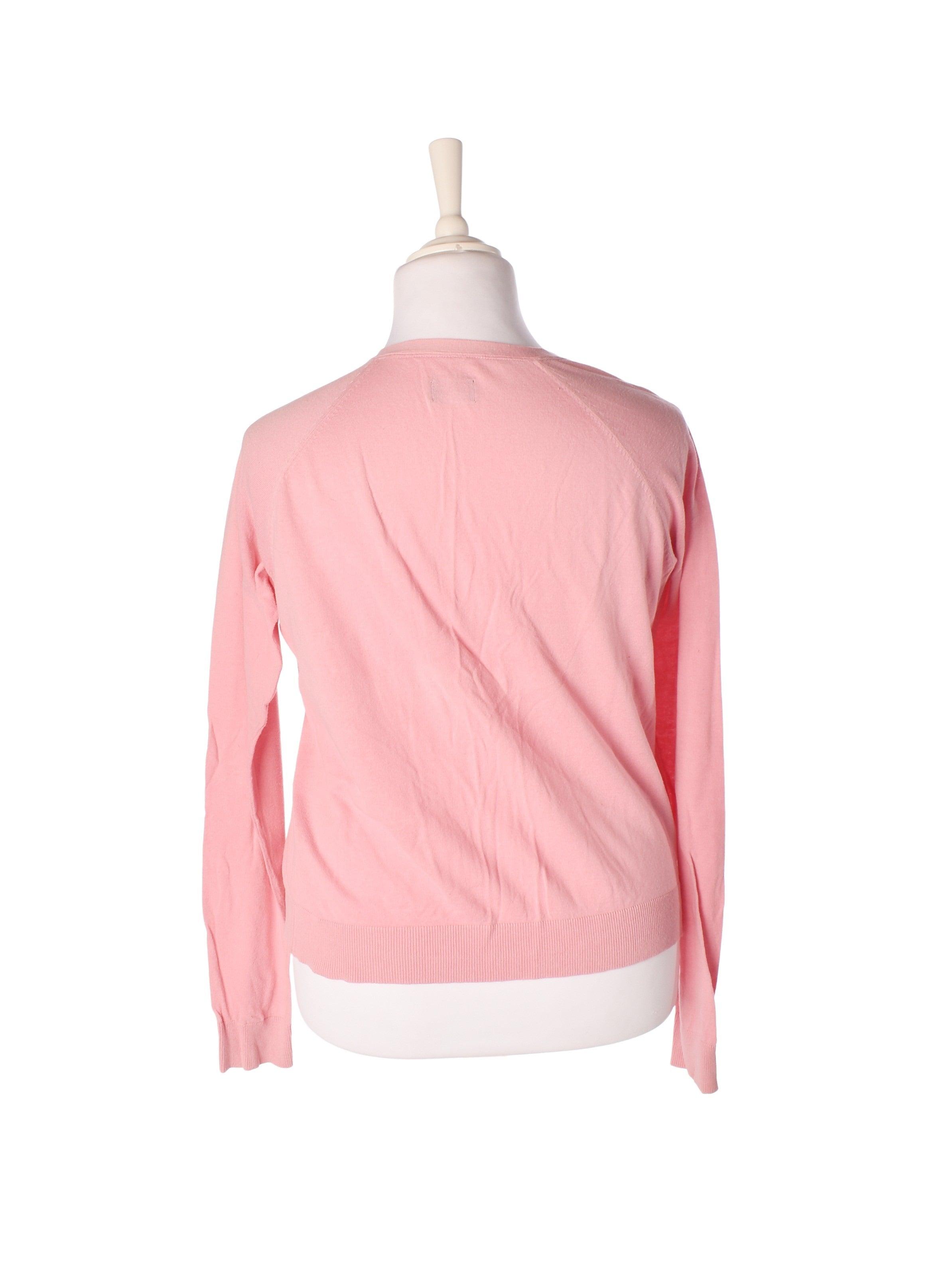 Whiite Cardigan - XL / Pink / Kvinde - SassyLAB Secondhand