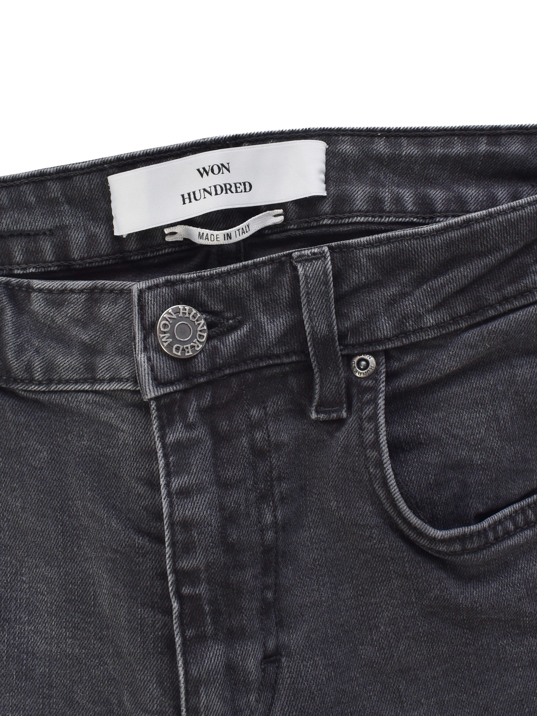 Won Hundred Jeans - W29 L34 / Grå / Kvinde - SassyLAB Secondhand