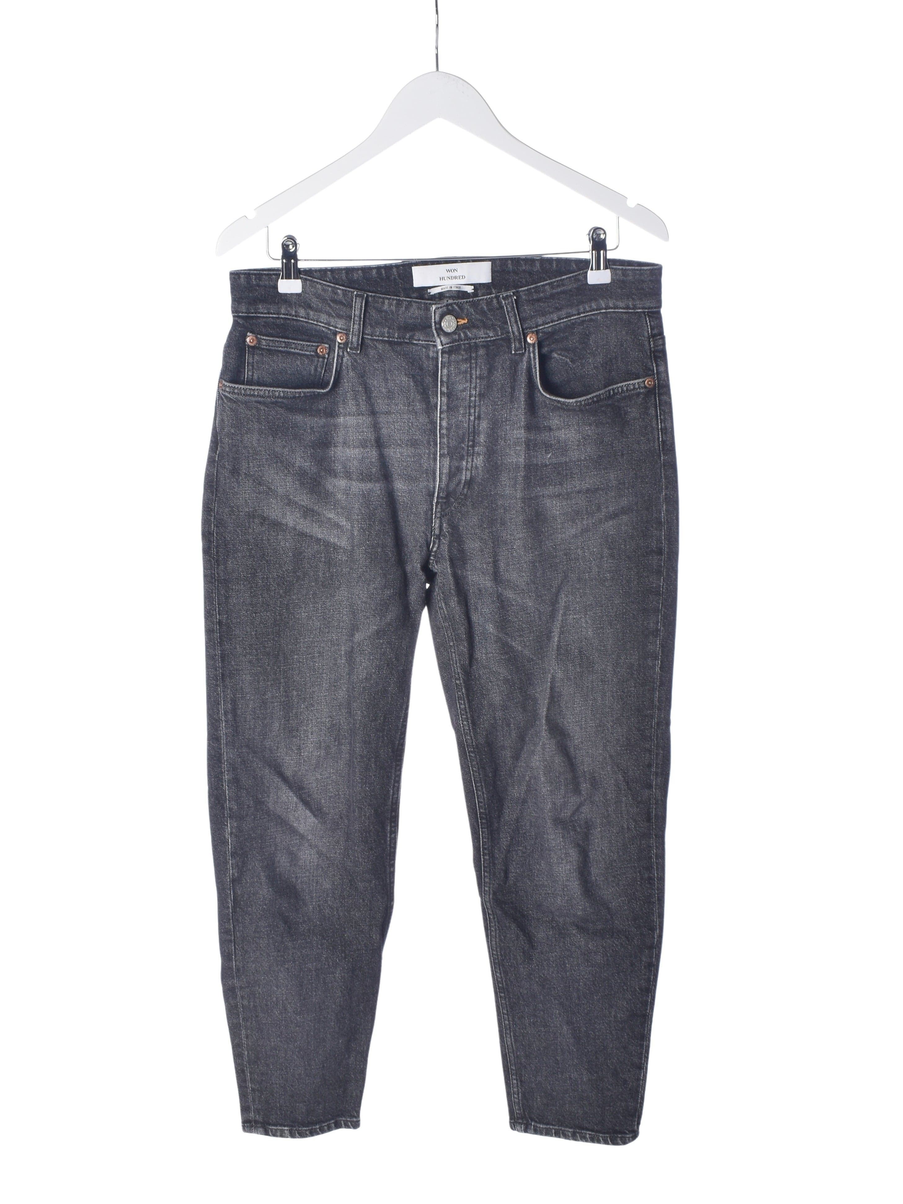 Won Hundred Jeans - W30 L30 / Grå / Kvinde - SassyLAB Secondhand