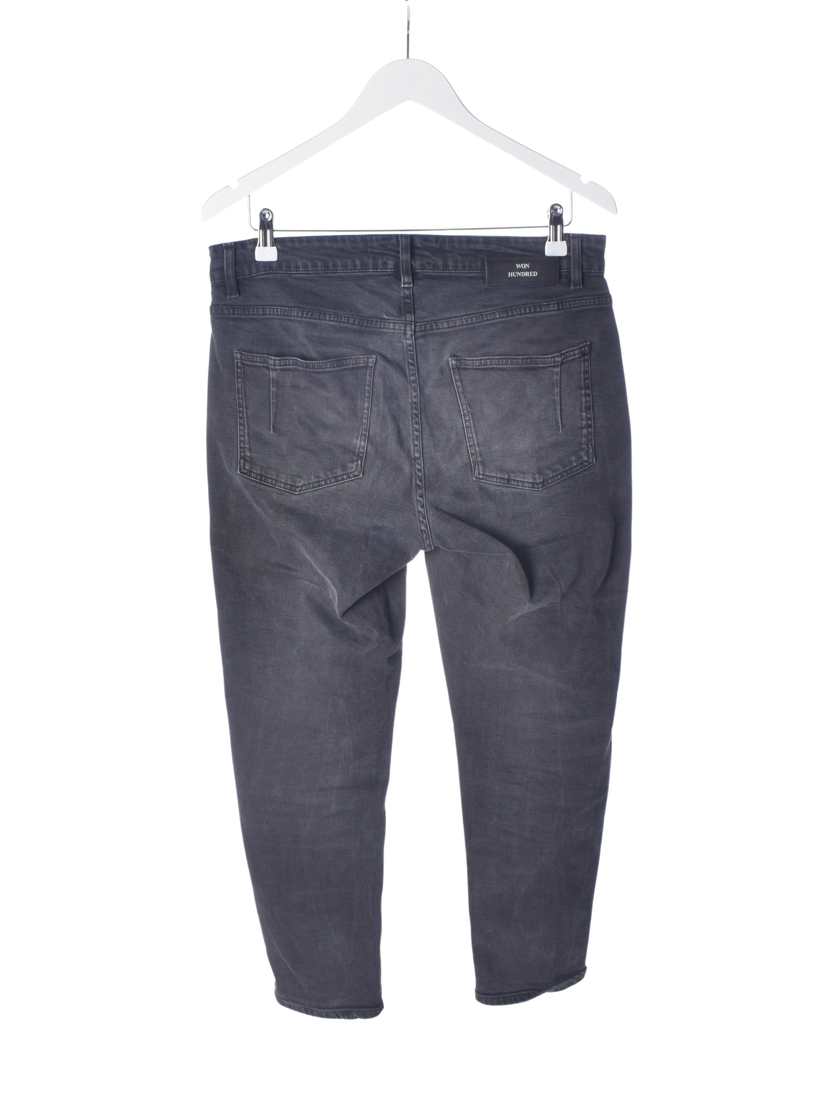 Won Hundred Jeans - W30 L30 / Grå / Kvinde - SassyLAB Secondhand