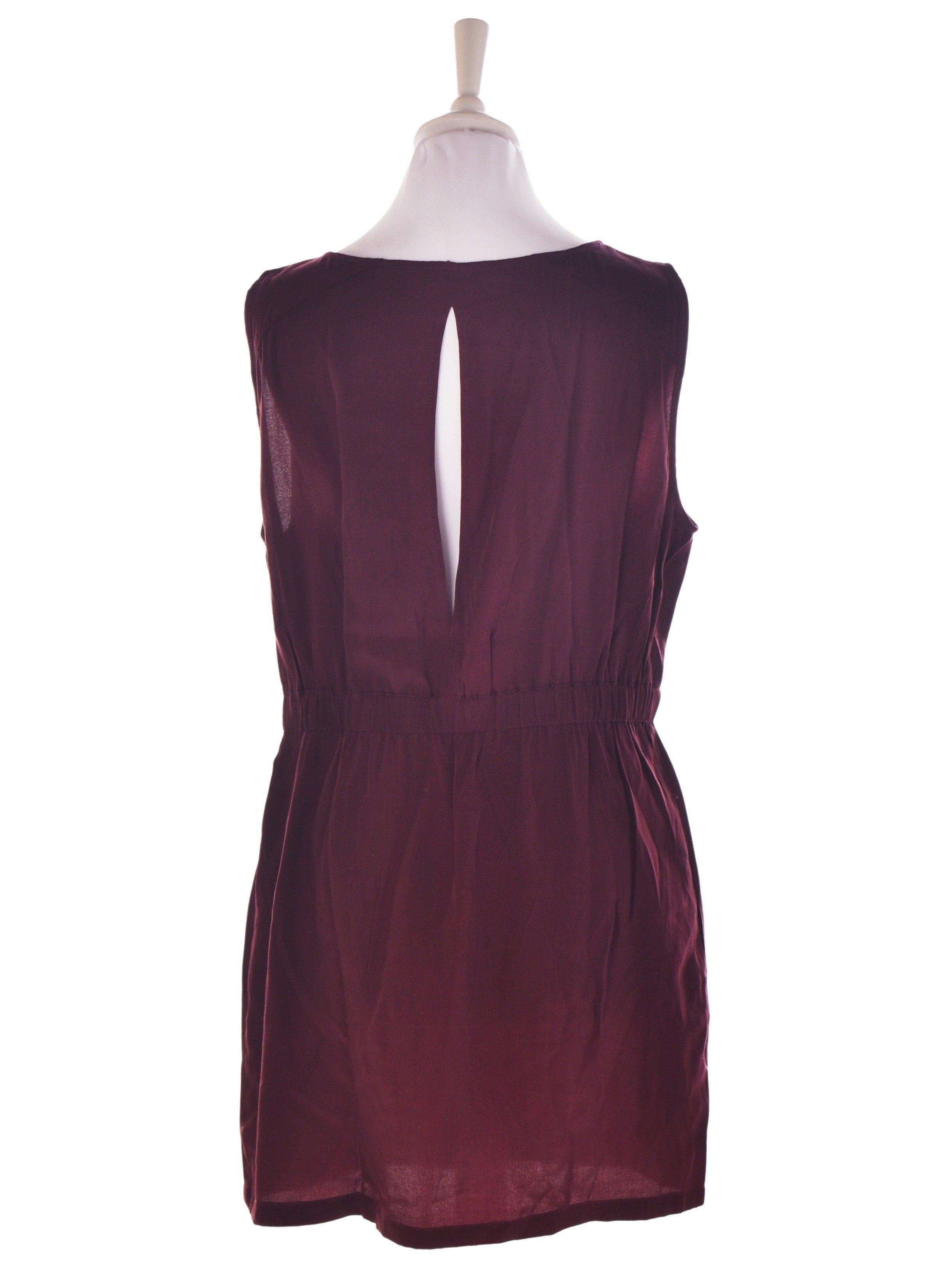 Won Hundred Kjole - 40 / Bordeaux / Kvinde - SassyLAB Secondhand