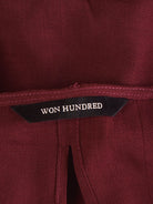 Won Hundred Kjole - 40 / Bordeaux / Kvinde - SassyLAB Secondhand