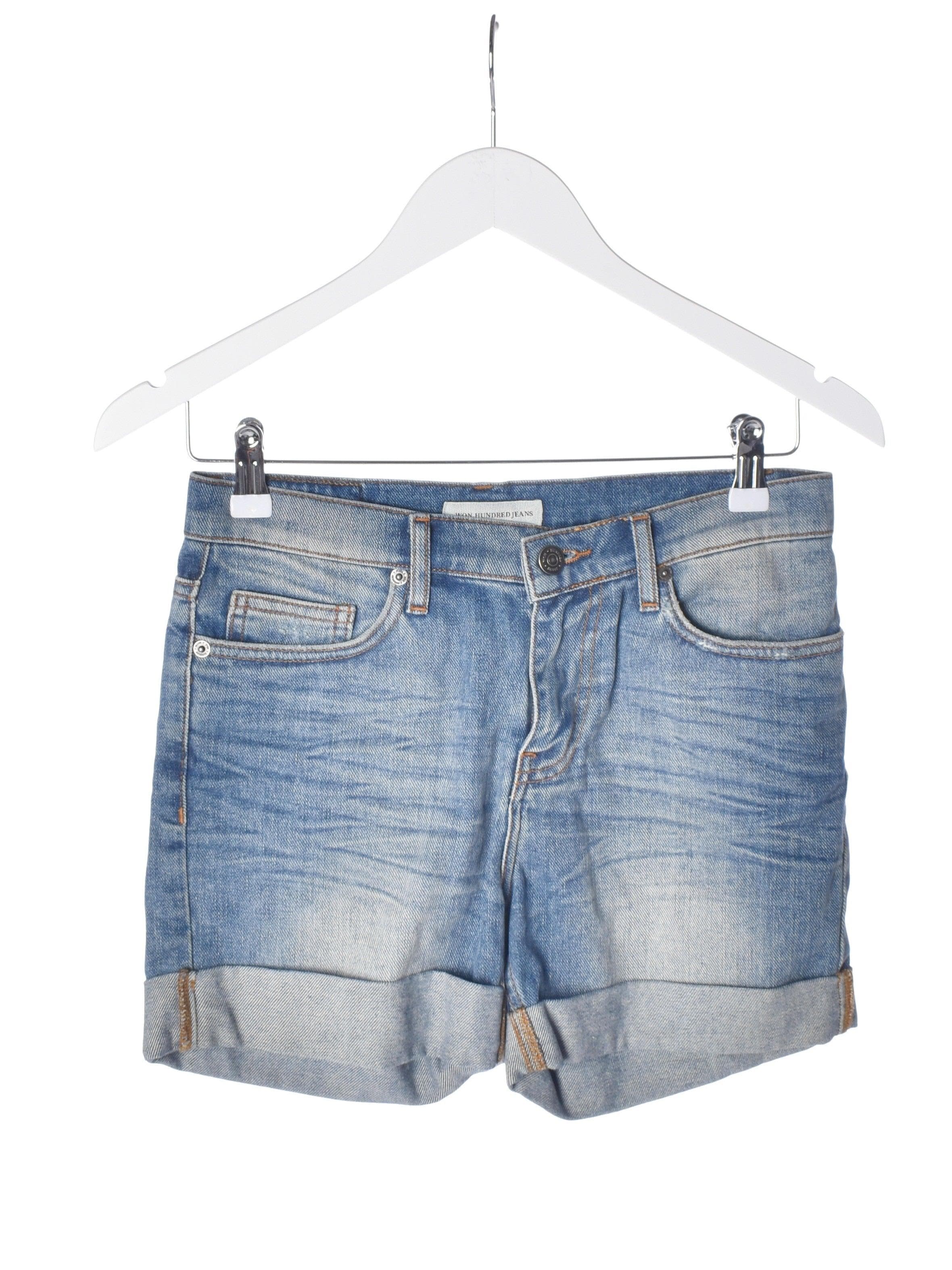 Won Hundred Shorts - 26 / Blå / Kvinde - SassyLAB Secondhand